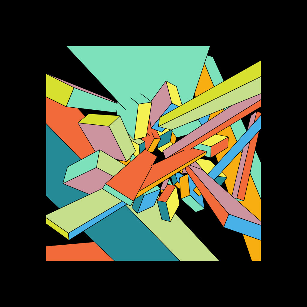 Abstract T-Shirt by Casey Rolseth