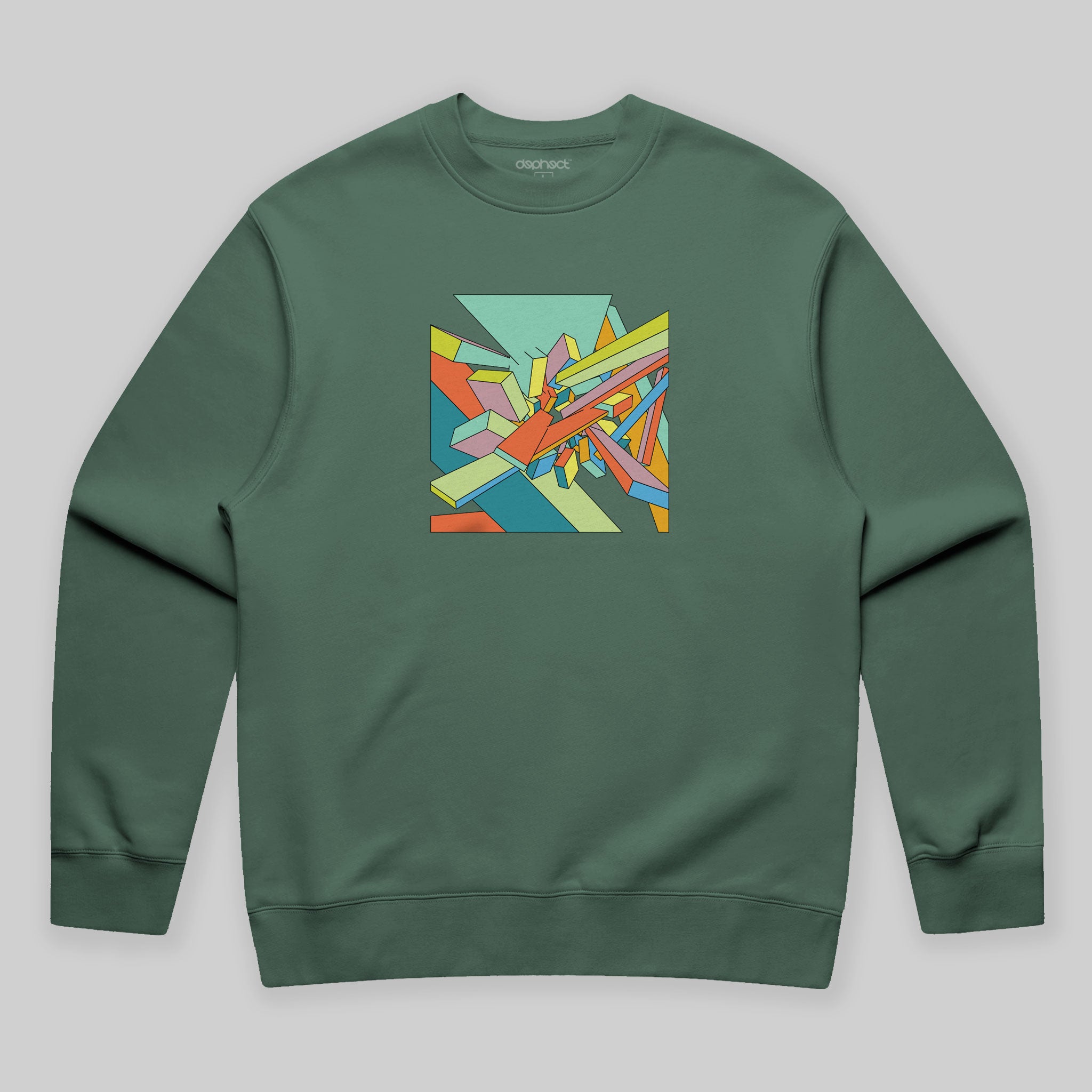 Abstract Sweatshirt by Casey Rolseth