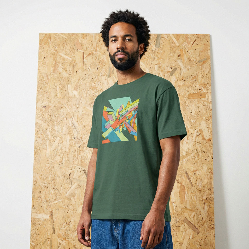 Abstract T-Shirt by Casey Rolseth