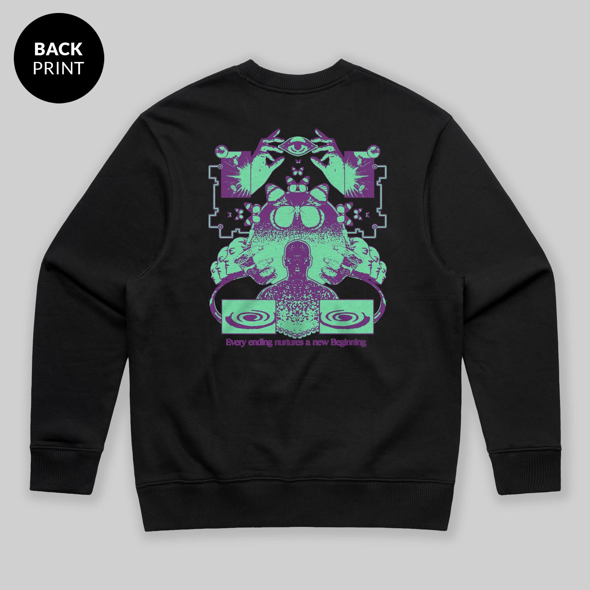 Beginning Sweatshirt by Dean Montecillo