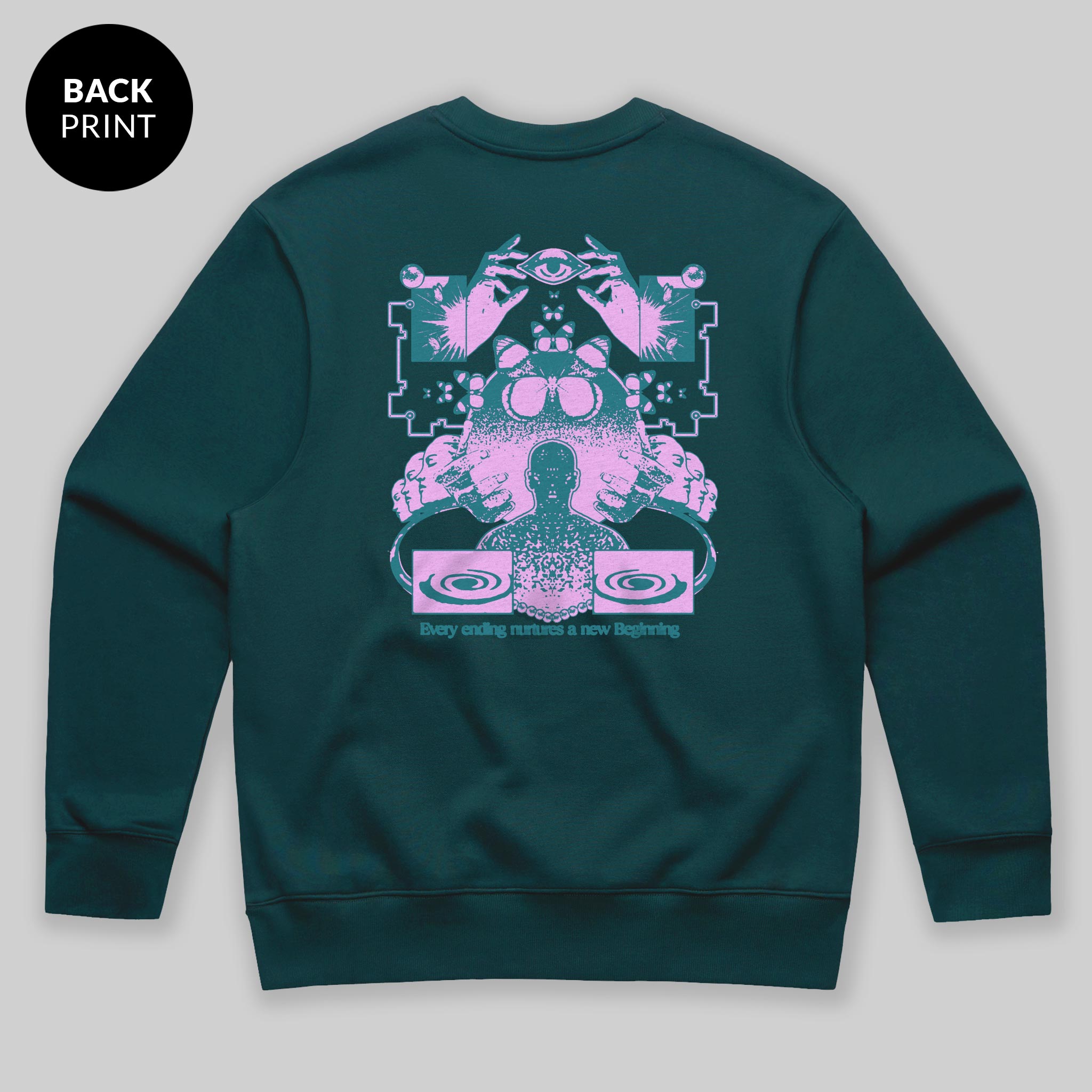 Beginning Sweatshirt by Dean Montecillo