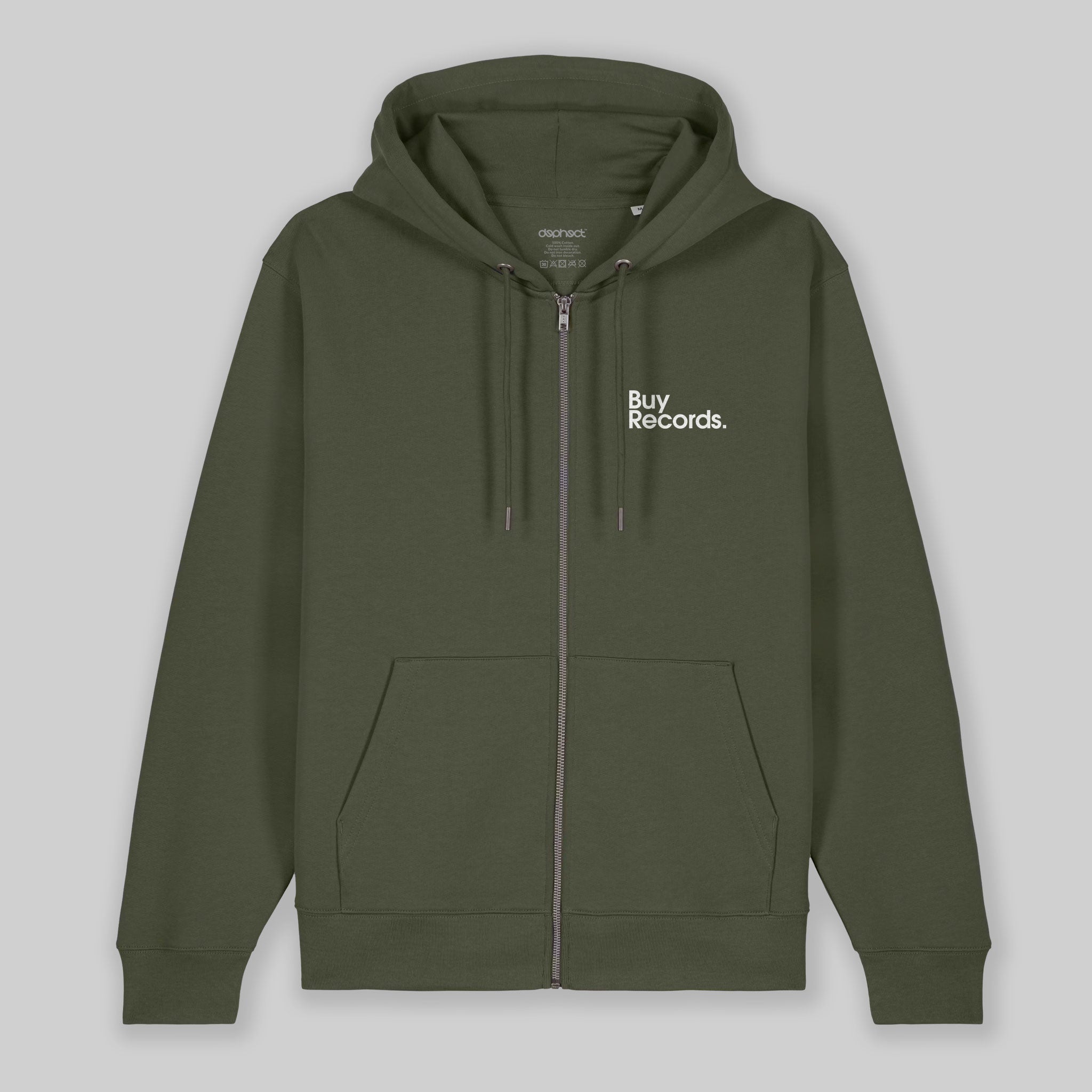 Buy Records Zip Hoody by Matt Drane