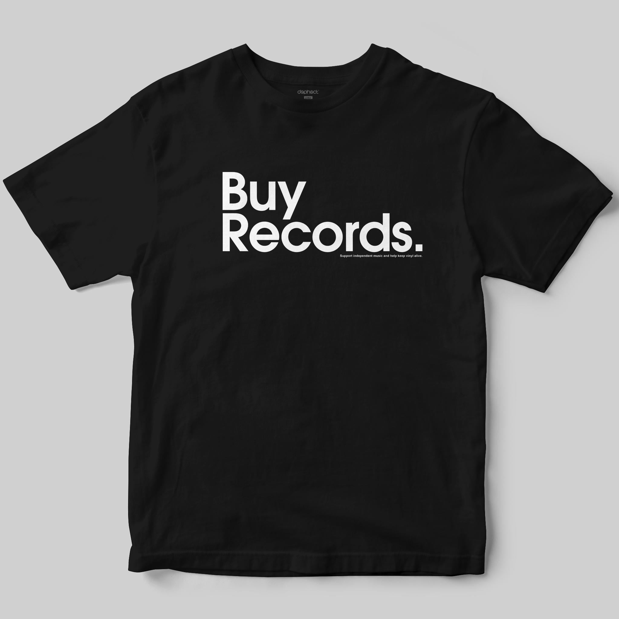 Buy Records T-Shirt by Matt Drane