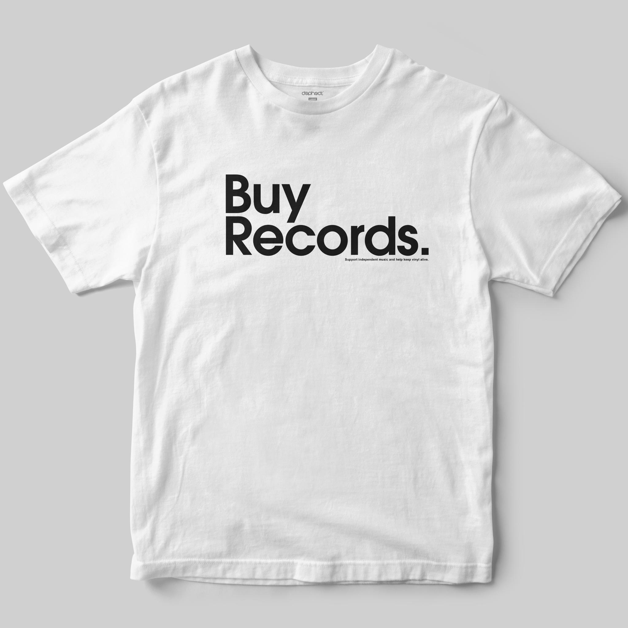 Buy Records T-Shirt by Matt Drane