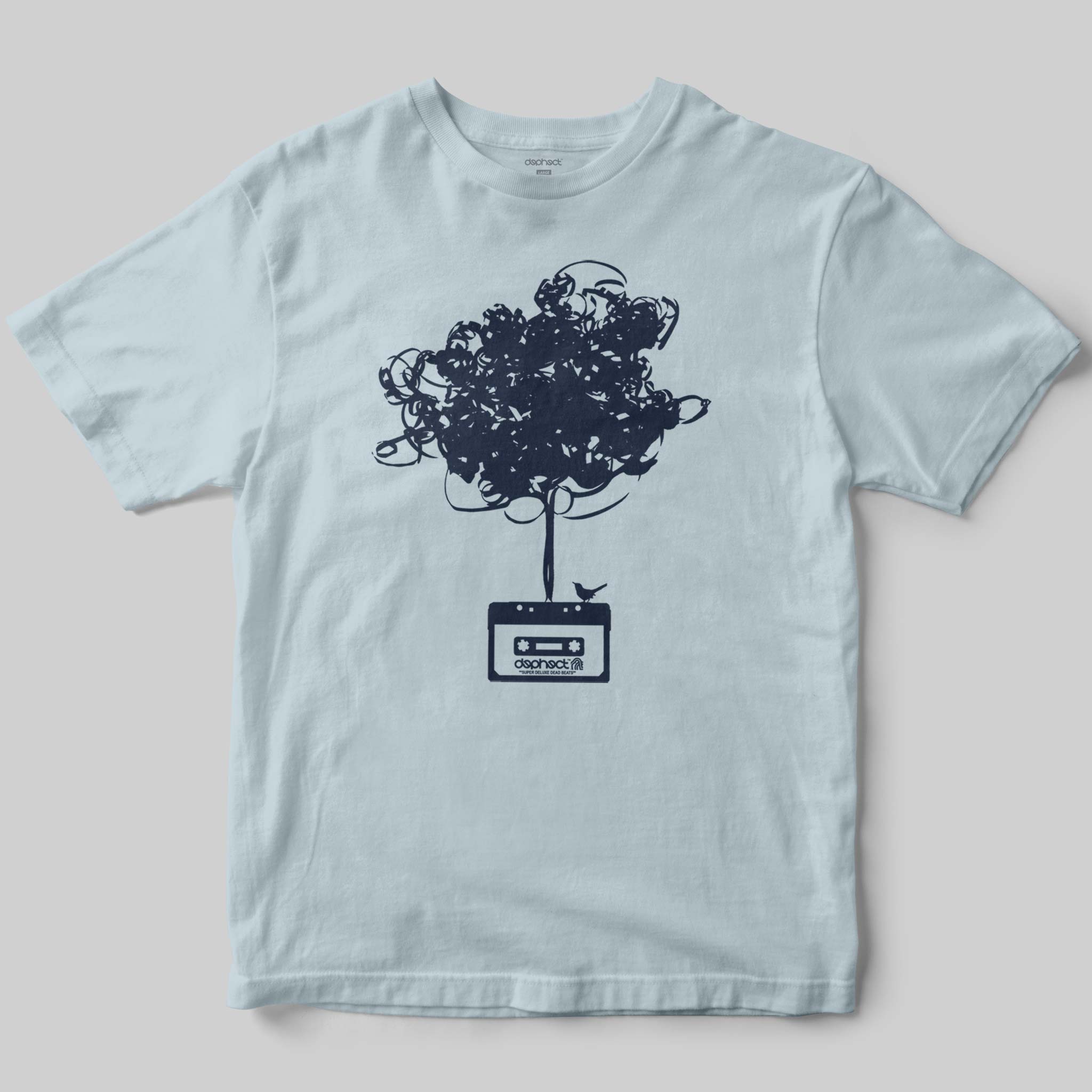 Cassette Tree T-Shirt by Matt Drane