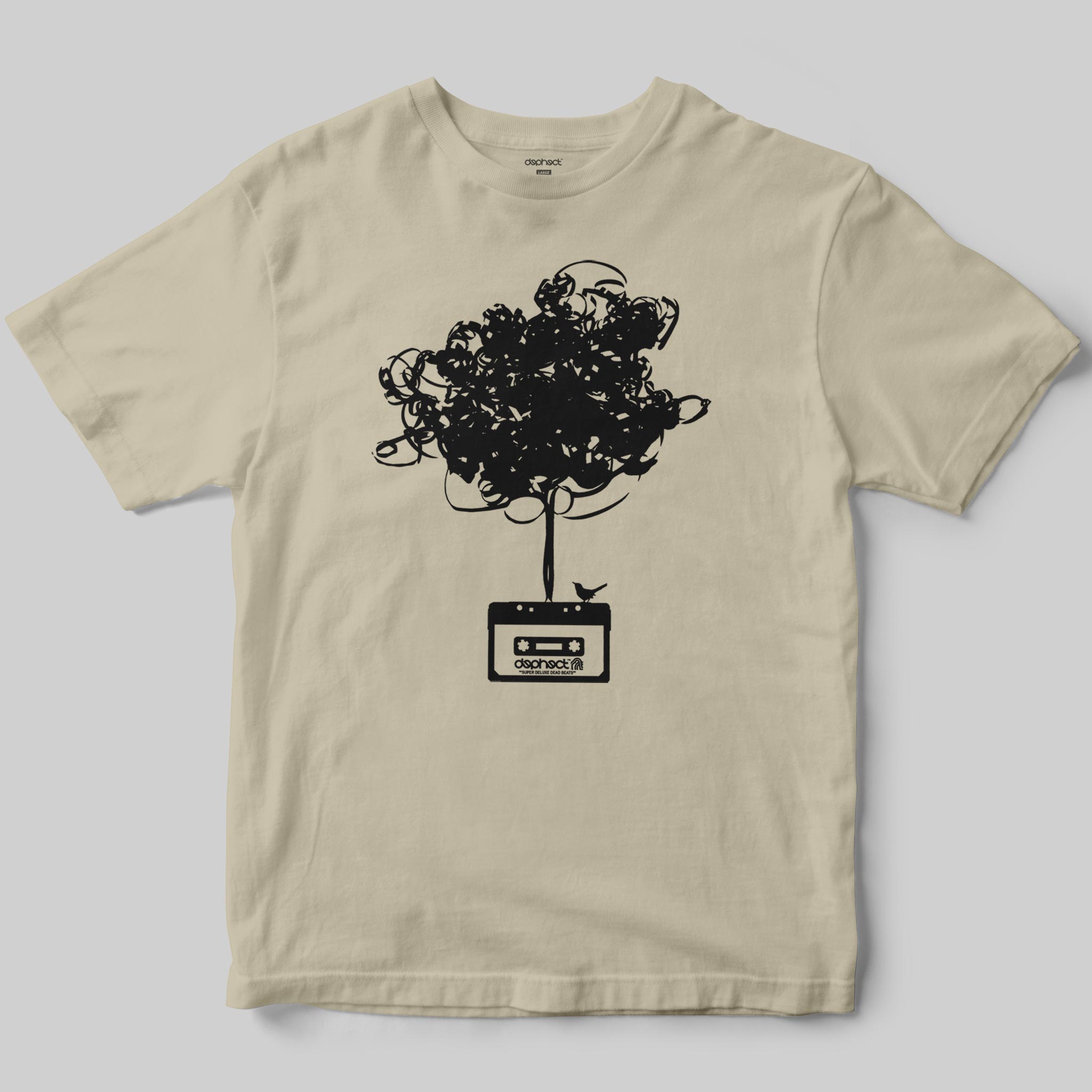 Cassette Tree T-Shirt by Matt Drane
