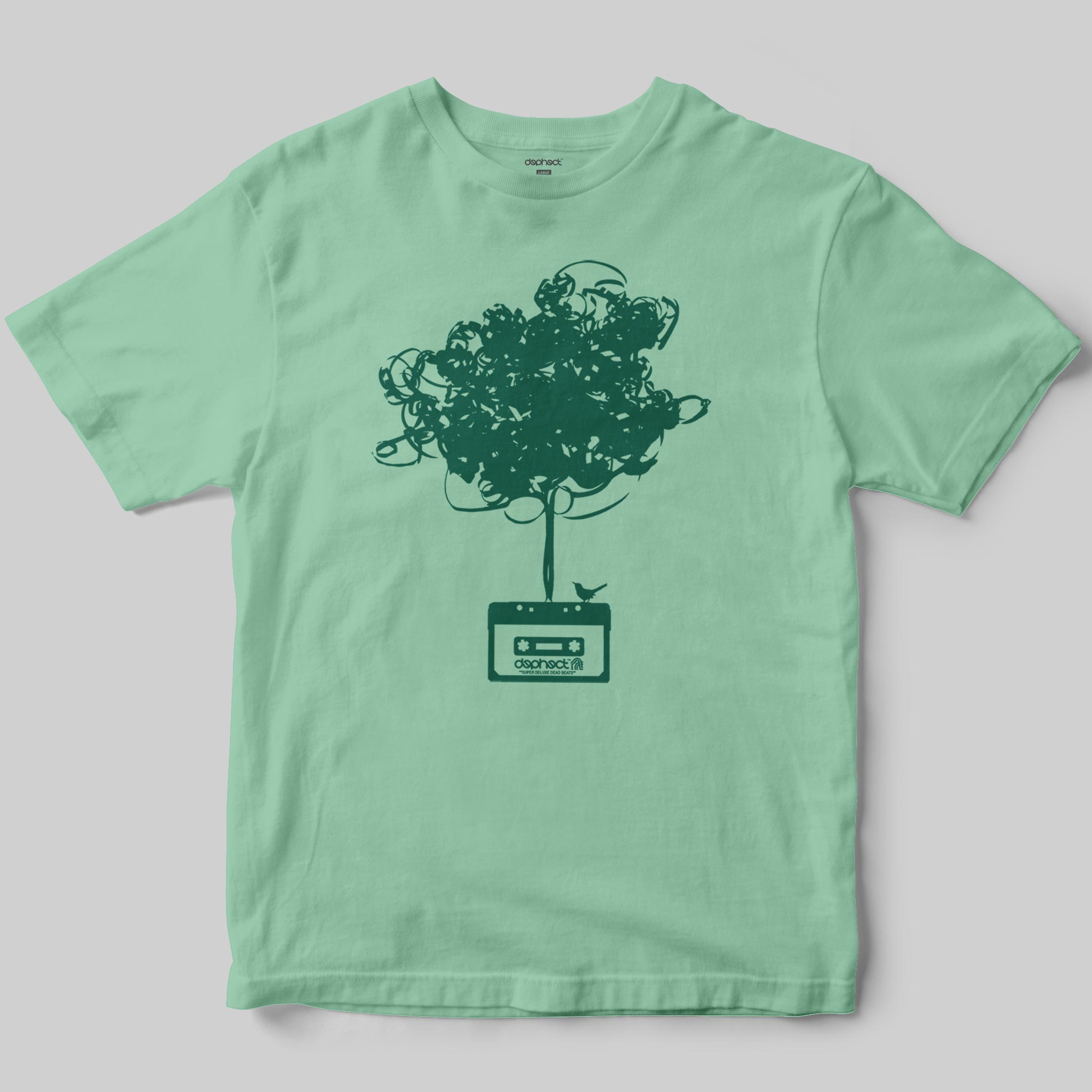 Cassette Tree T-Shirt by Matt Drane