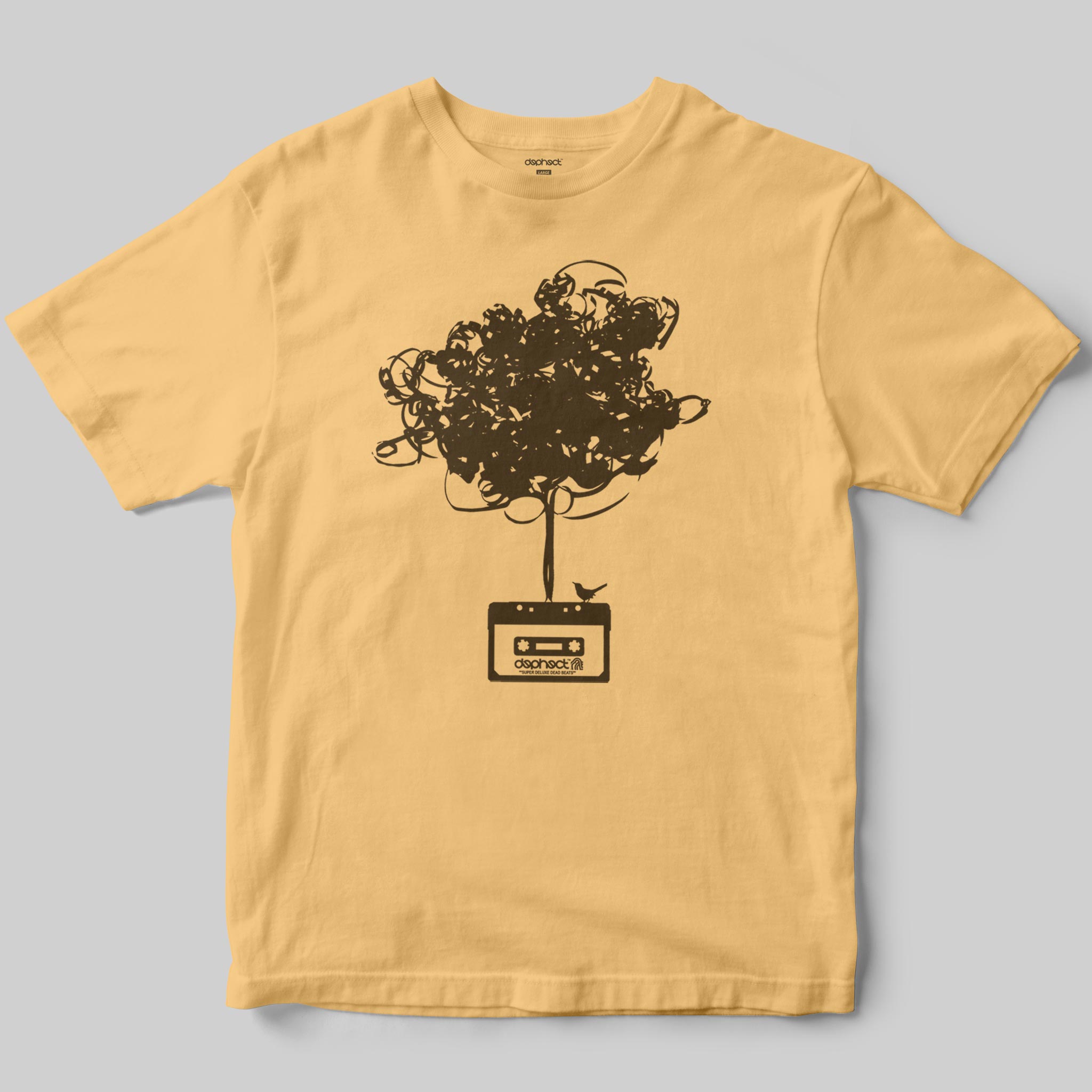 Cassette Tree T-Shirt by Matt Drane