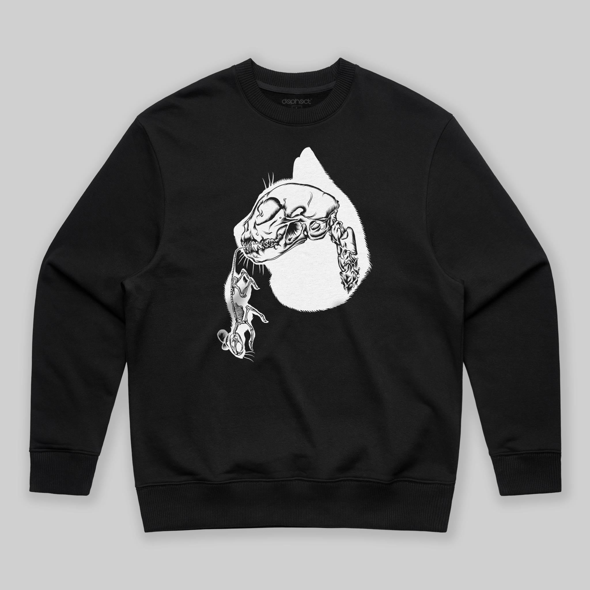 Catmouse Sweatshirt by Casey Rolseth