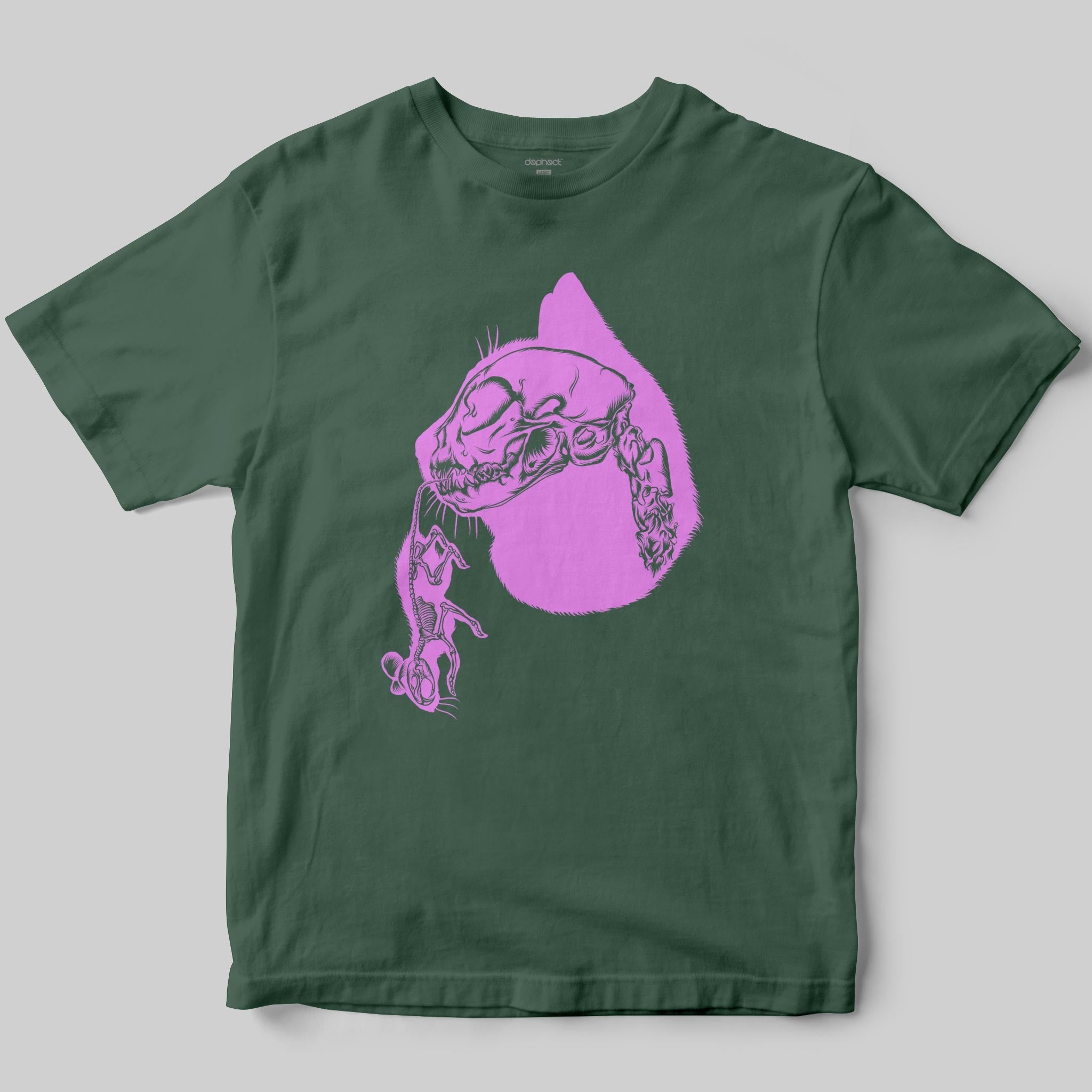 Catmouse T-Shirt by Casey Rolseth