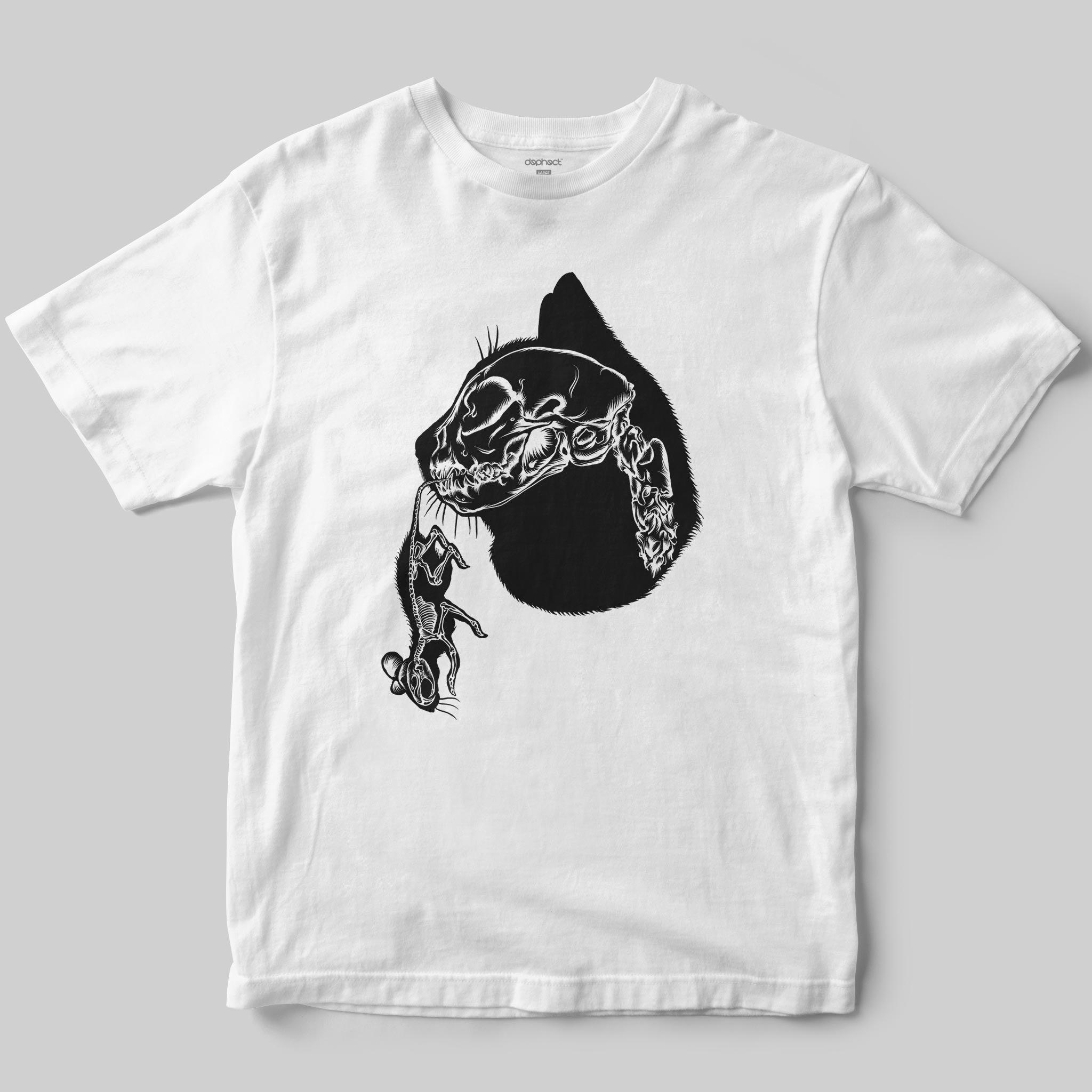 Catmouse T-Shirt by Casey Rolseth