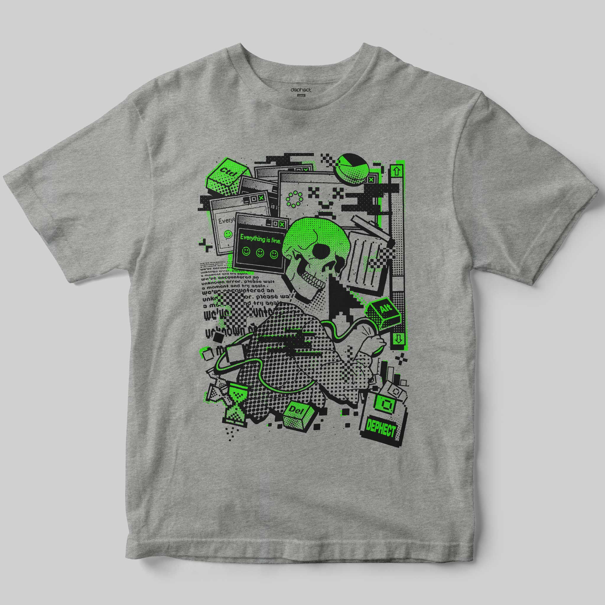 CTRL+ALT+DLT T-Shirt by Jari Johannes