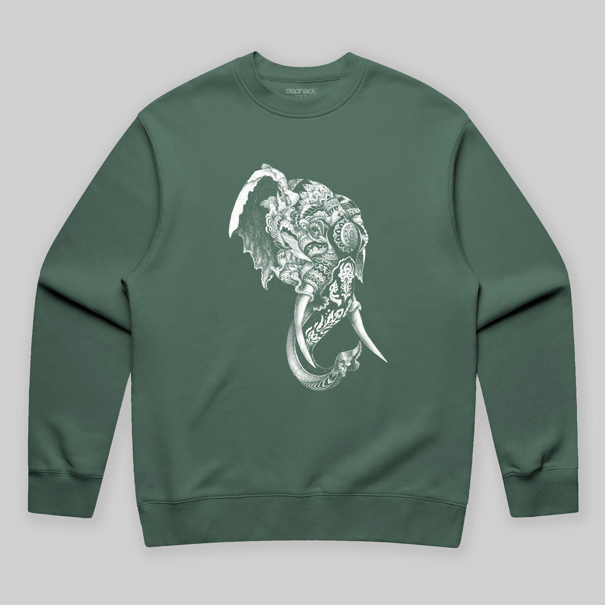 Elephant Sweatshirt by Iain Macarthur