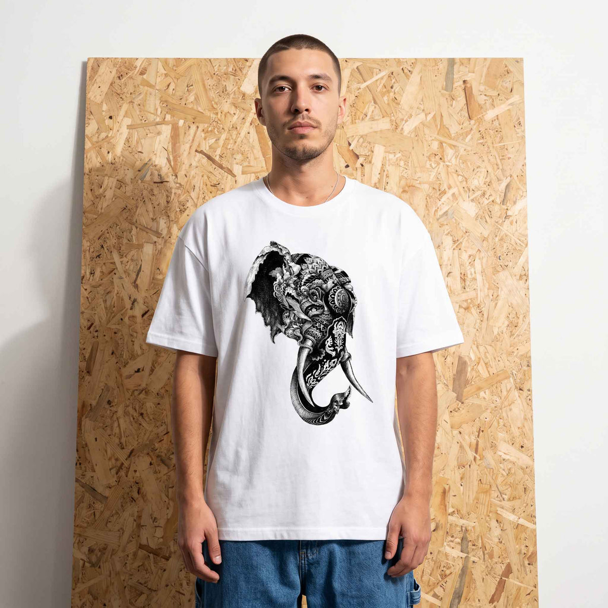 Elephant T-Shirt by Iain Macarthur