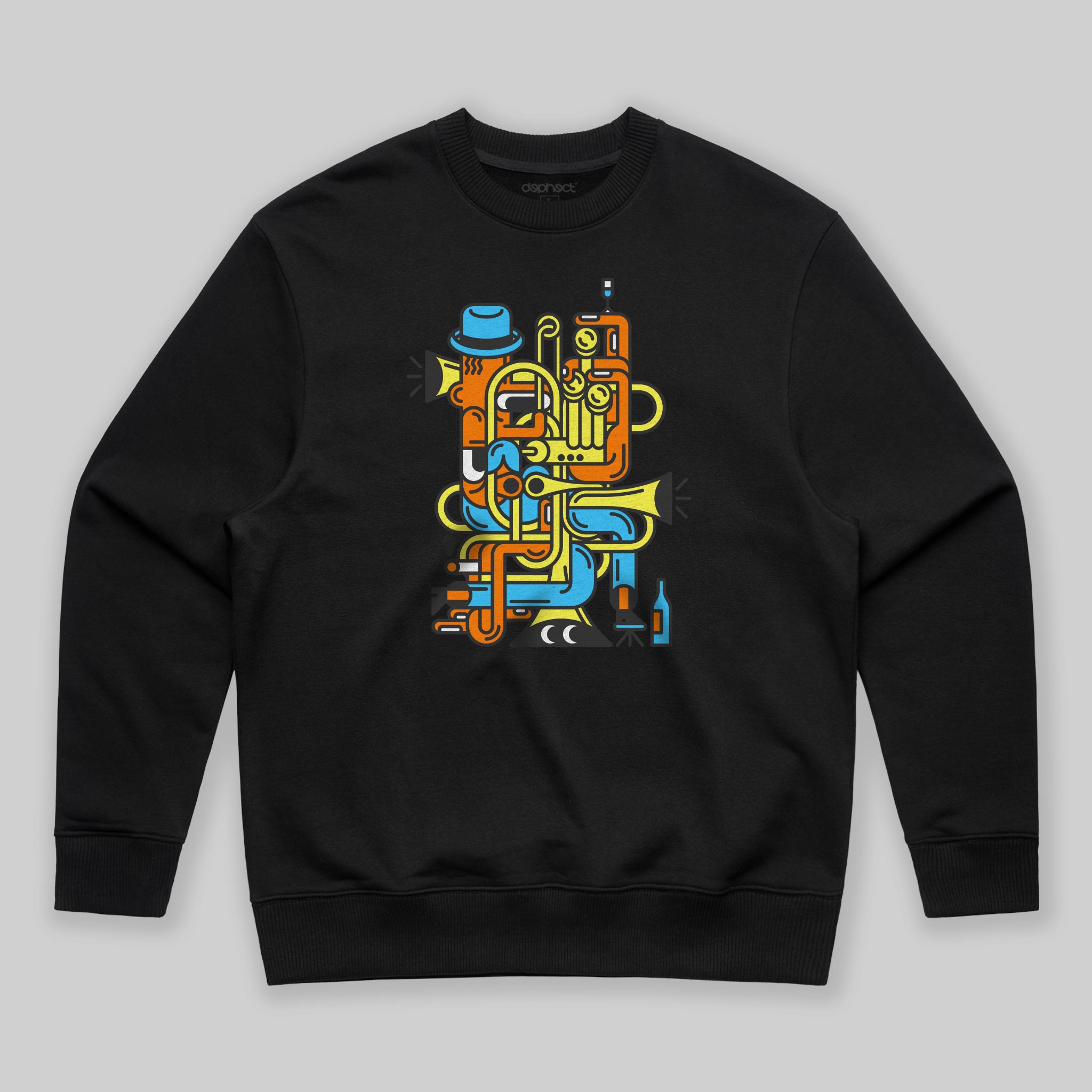 Jazz Man Sweatshirt by Jari Johannes