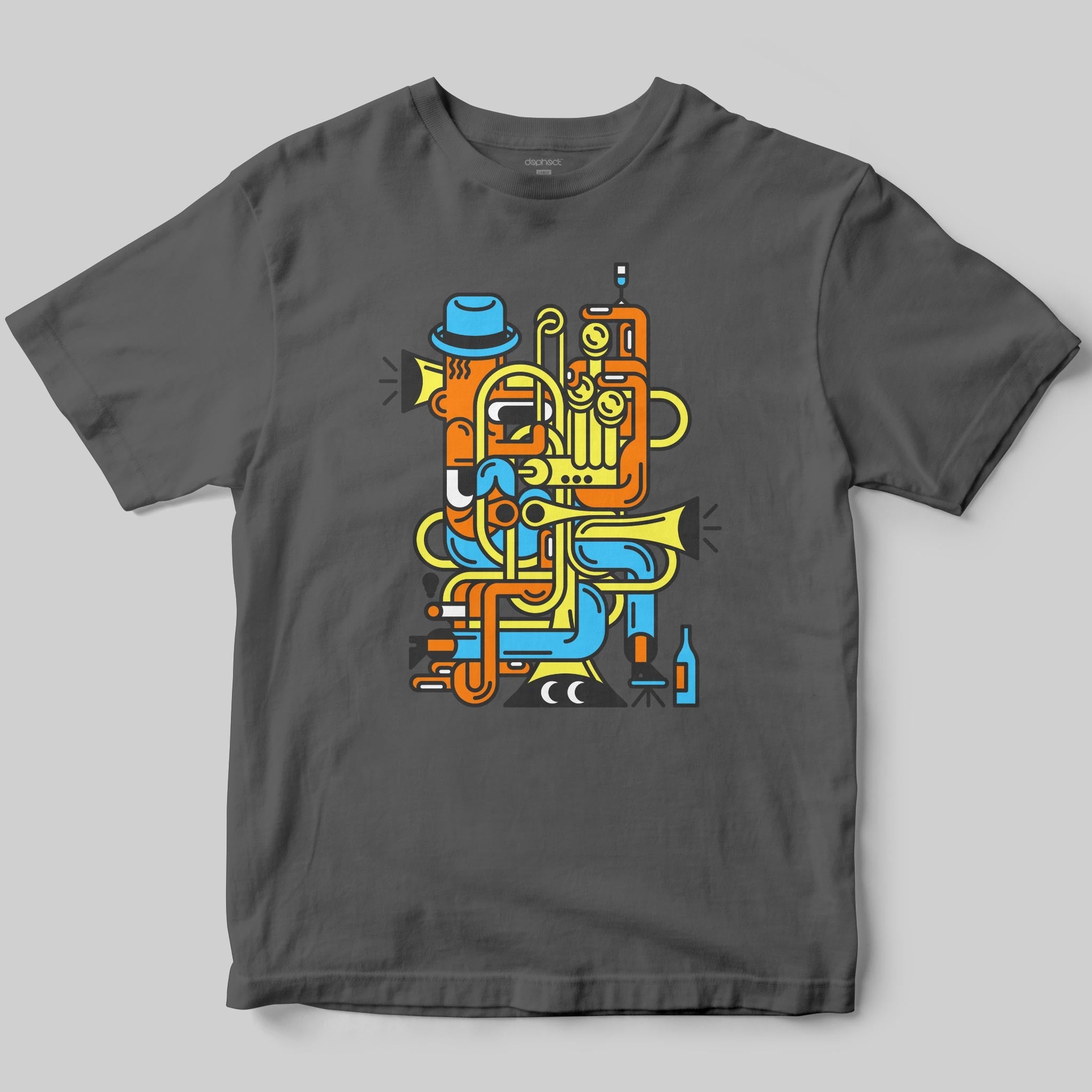 Jazz Man T-Shirt by Jari Johannes