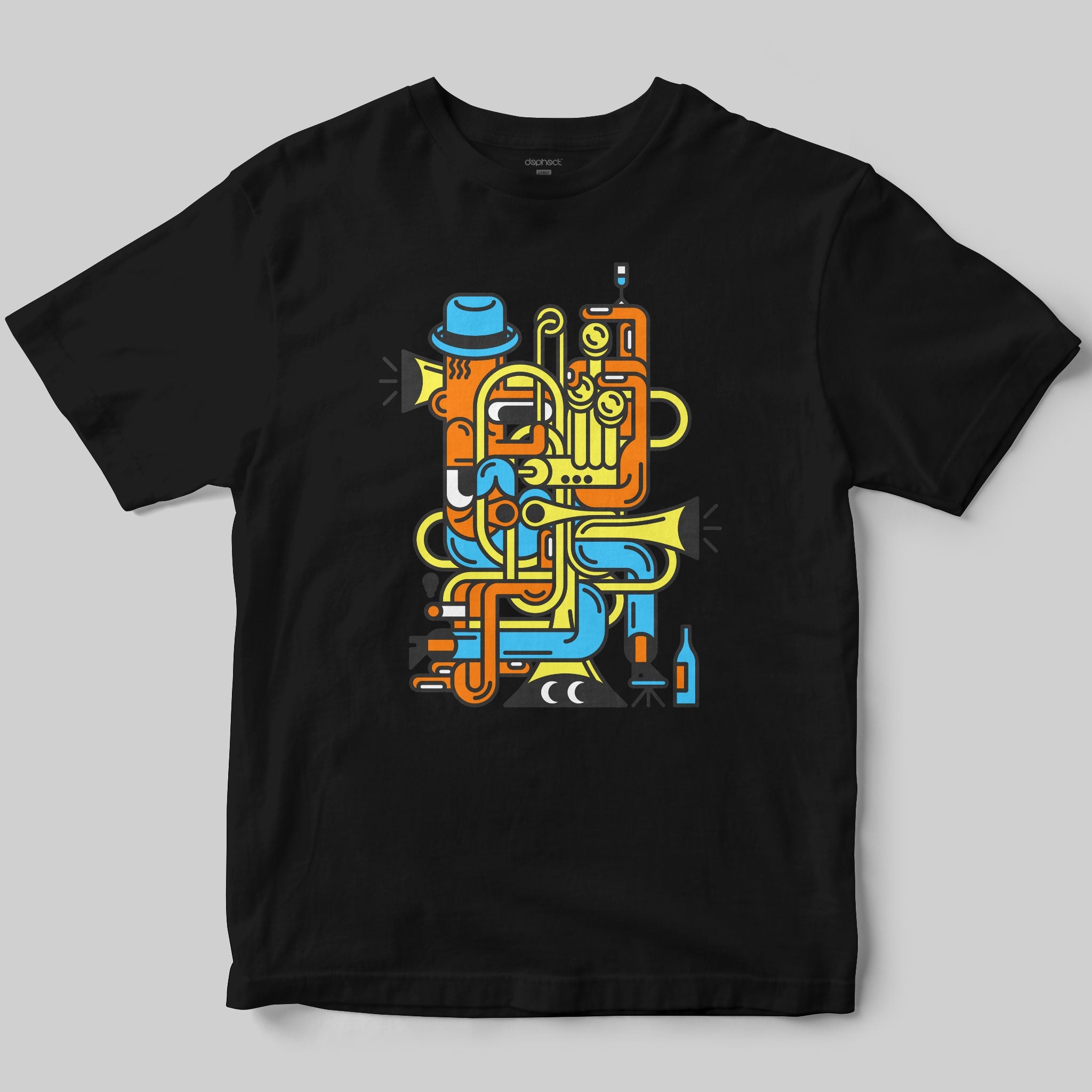 Jazz Man T-Shirt by Jari Johannes
