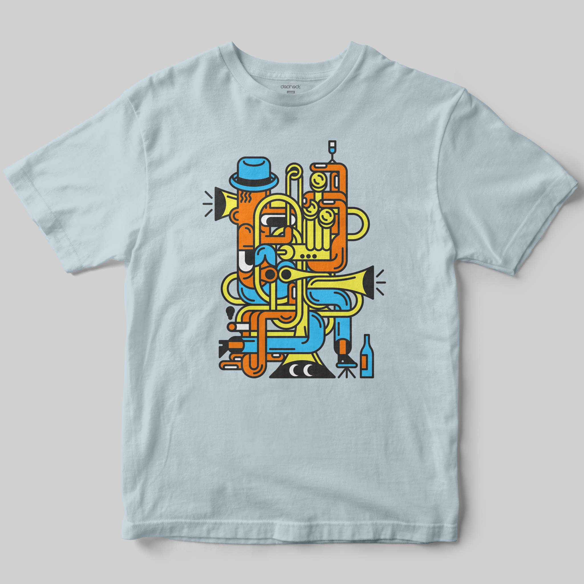 Jazz Man T-Shirt by Jari Johannes