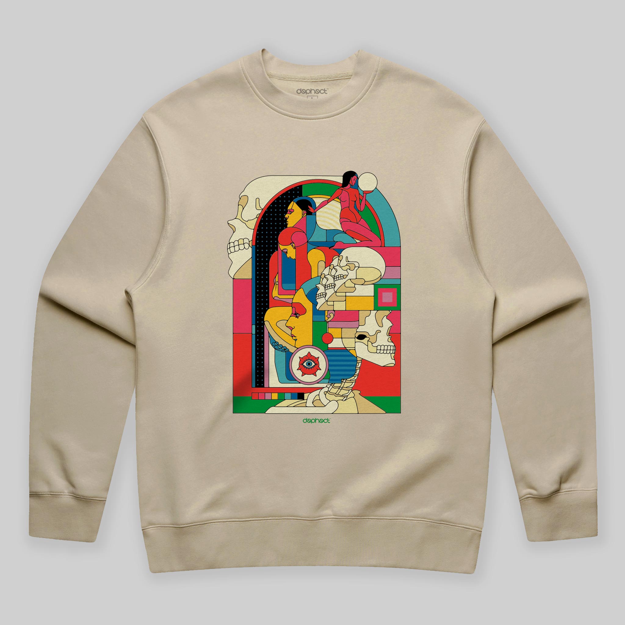 Life & Death Sweatshirt by Raul Urias