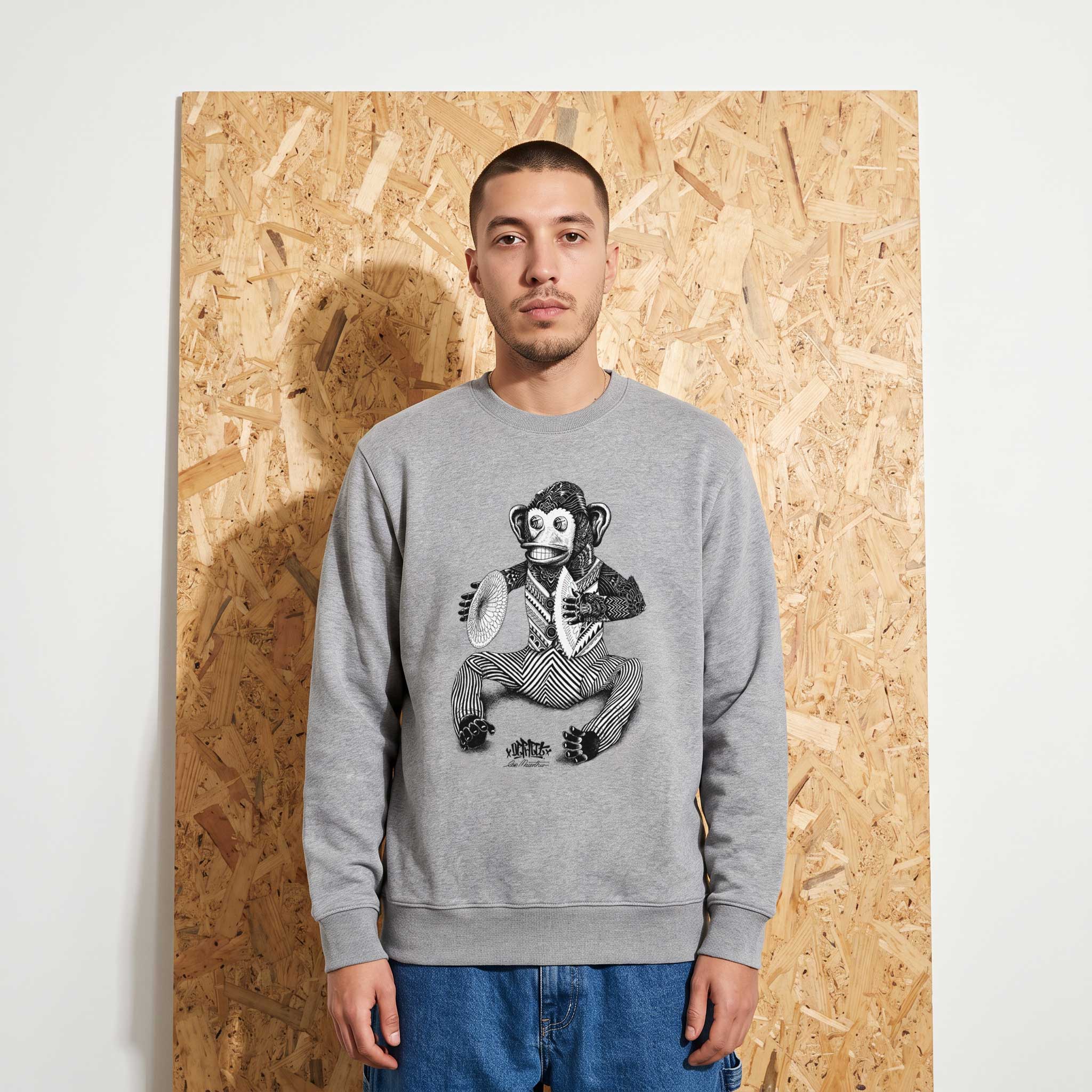 Monkey Sweatshirt by Iain Macarthur