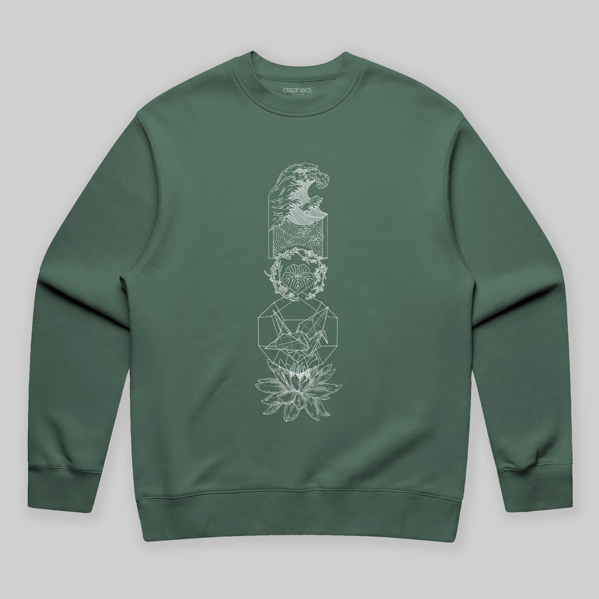 Origami Sweatshirt by Poppy Mili