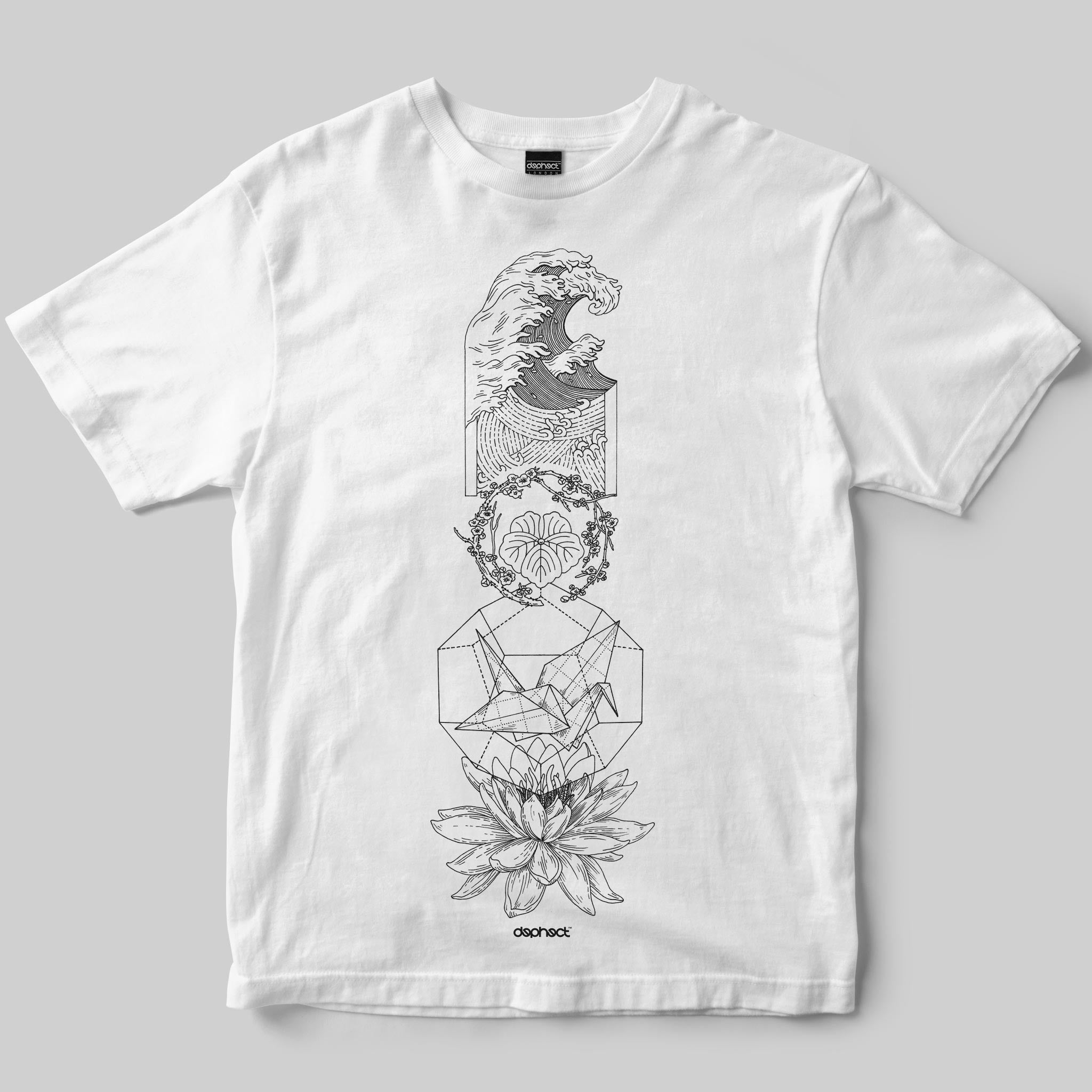 Origami T-Shirt by Poppy Mili