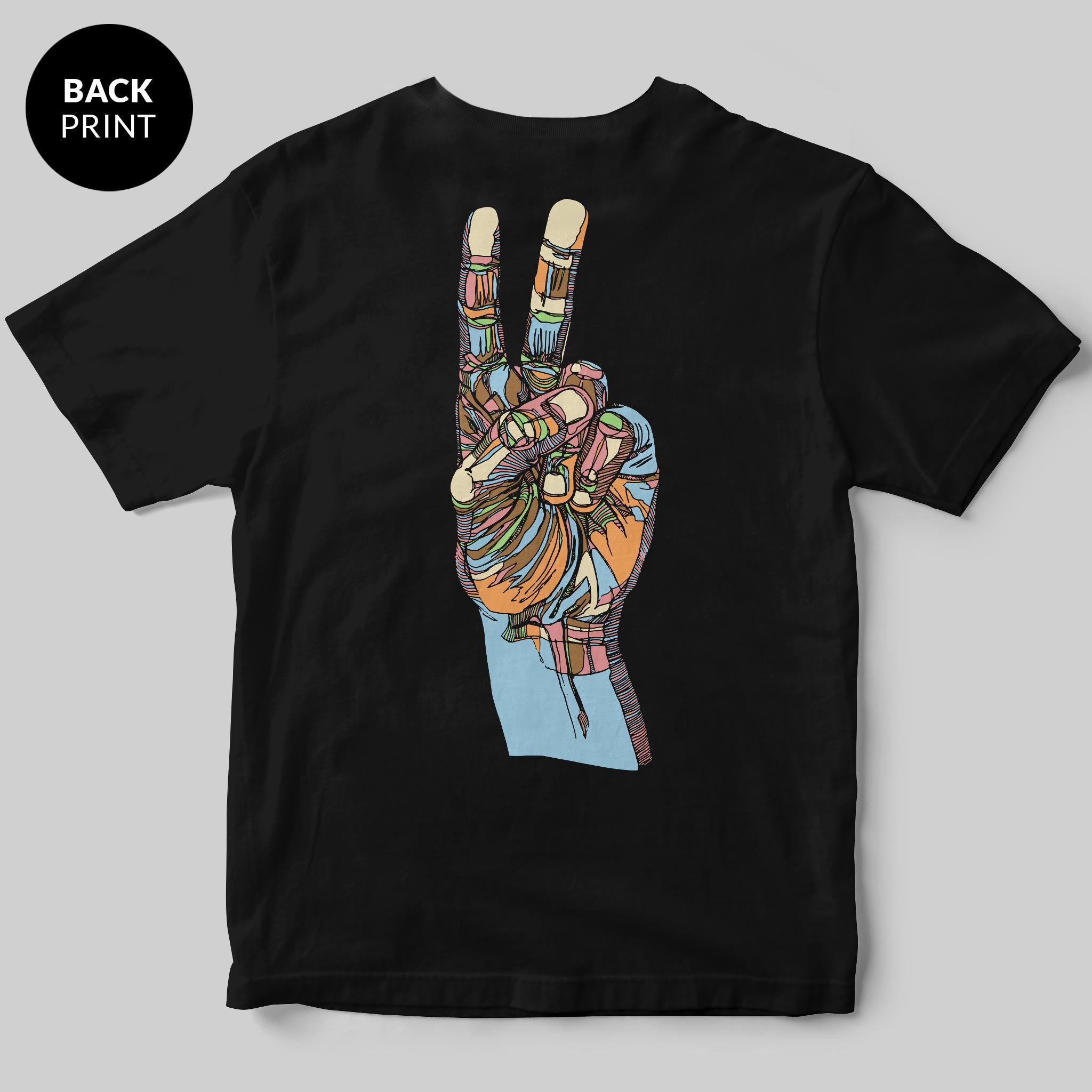 PEACE T-SHIRT BY LUKE DIXON