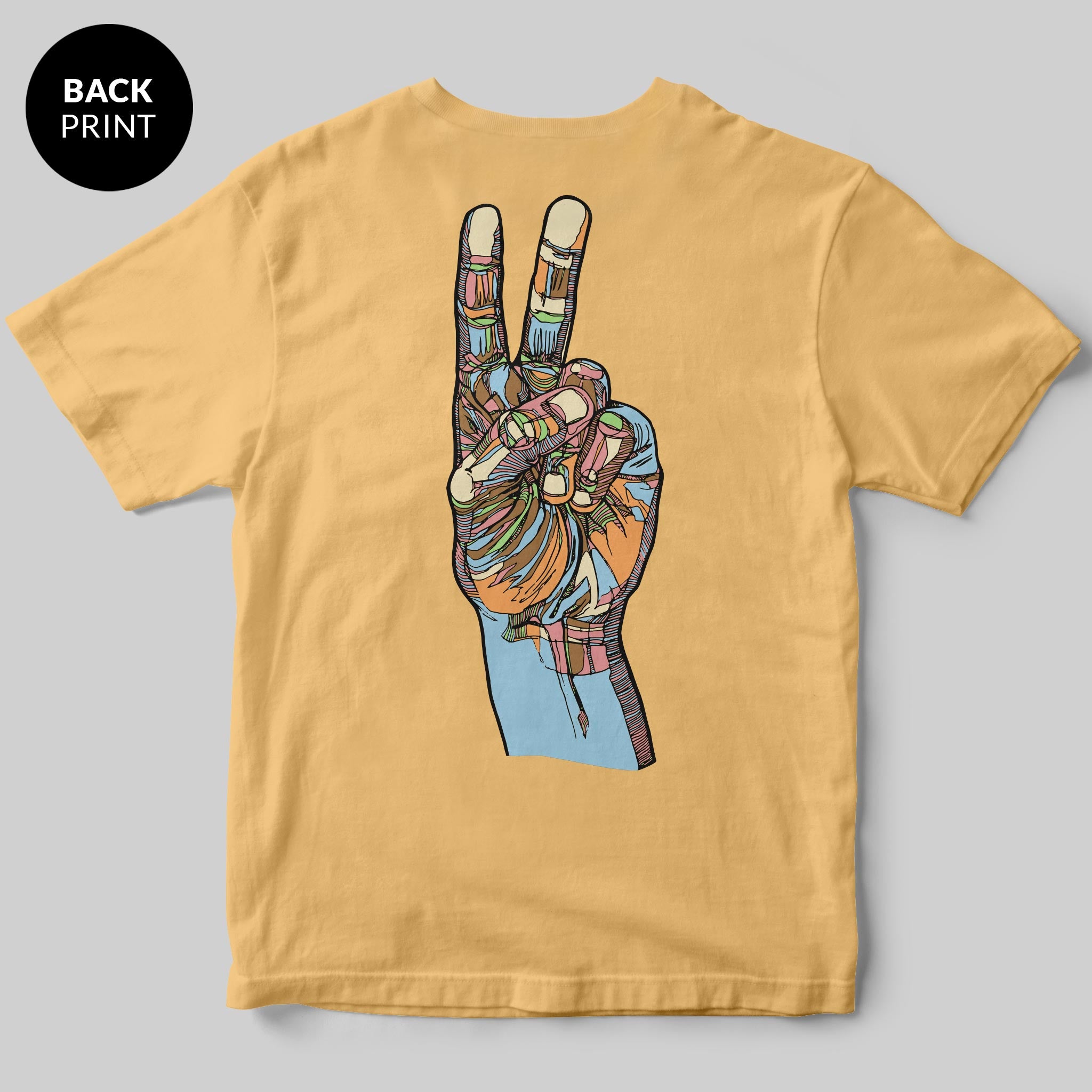 PEACE T-SHIRT BY LUKE DIXON