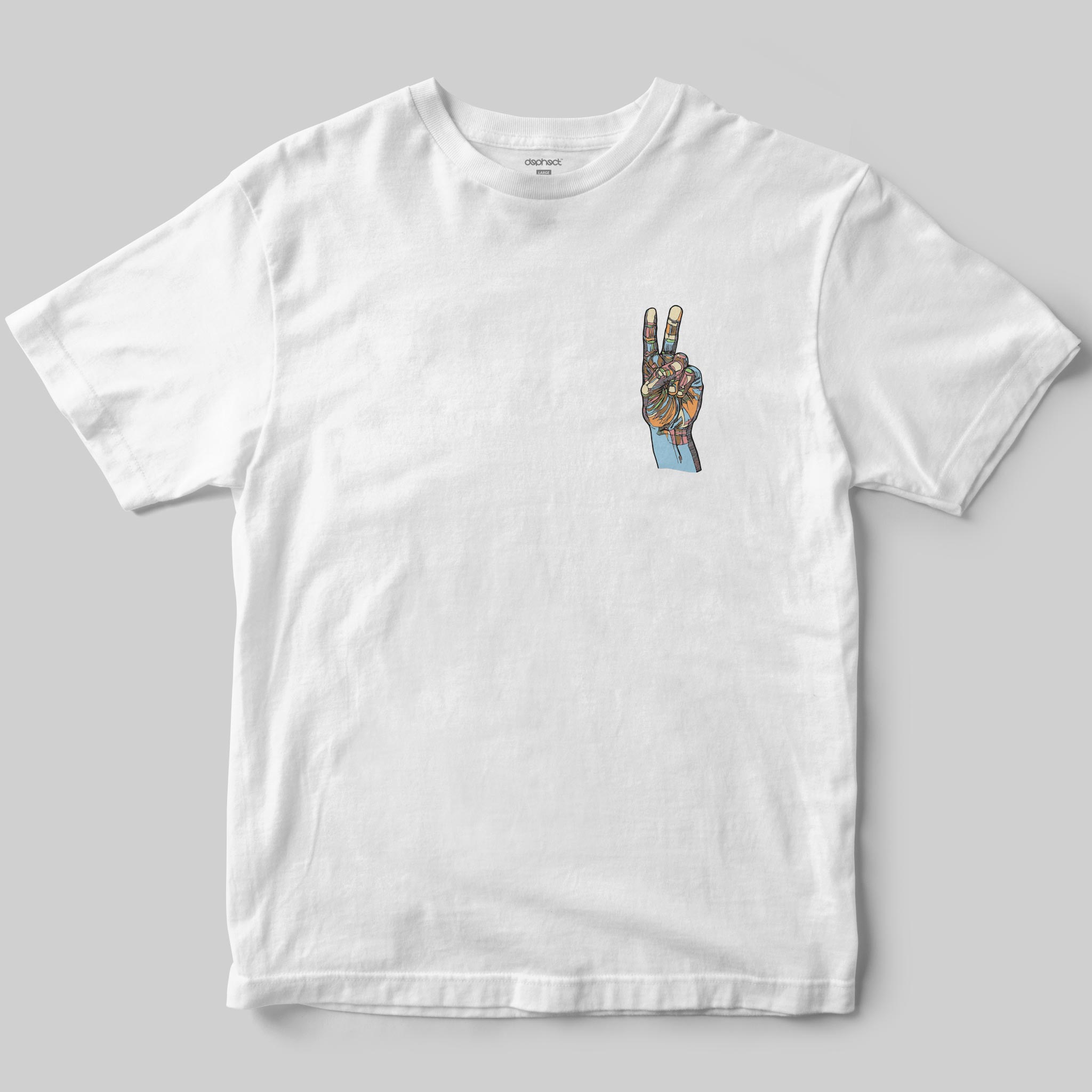 PEACE T-SHIRT BY LUKE DIXON