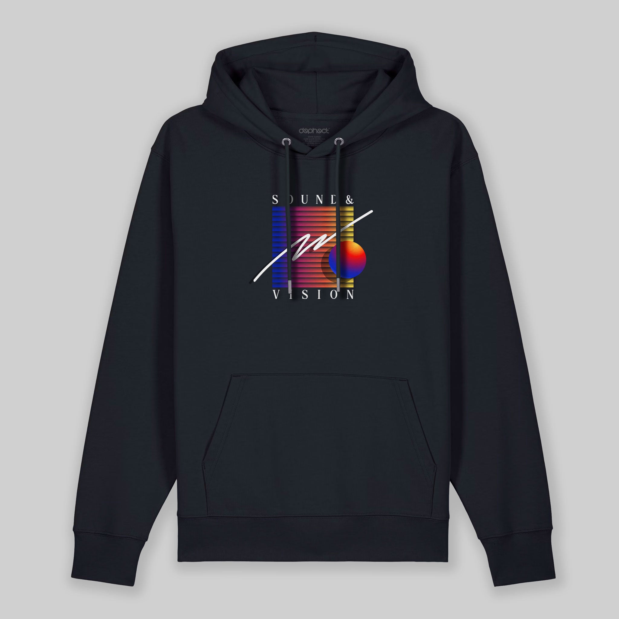 Sound & Vision Hoody by Hussein Retro Design 80