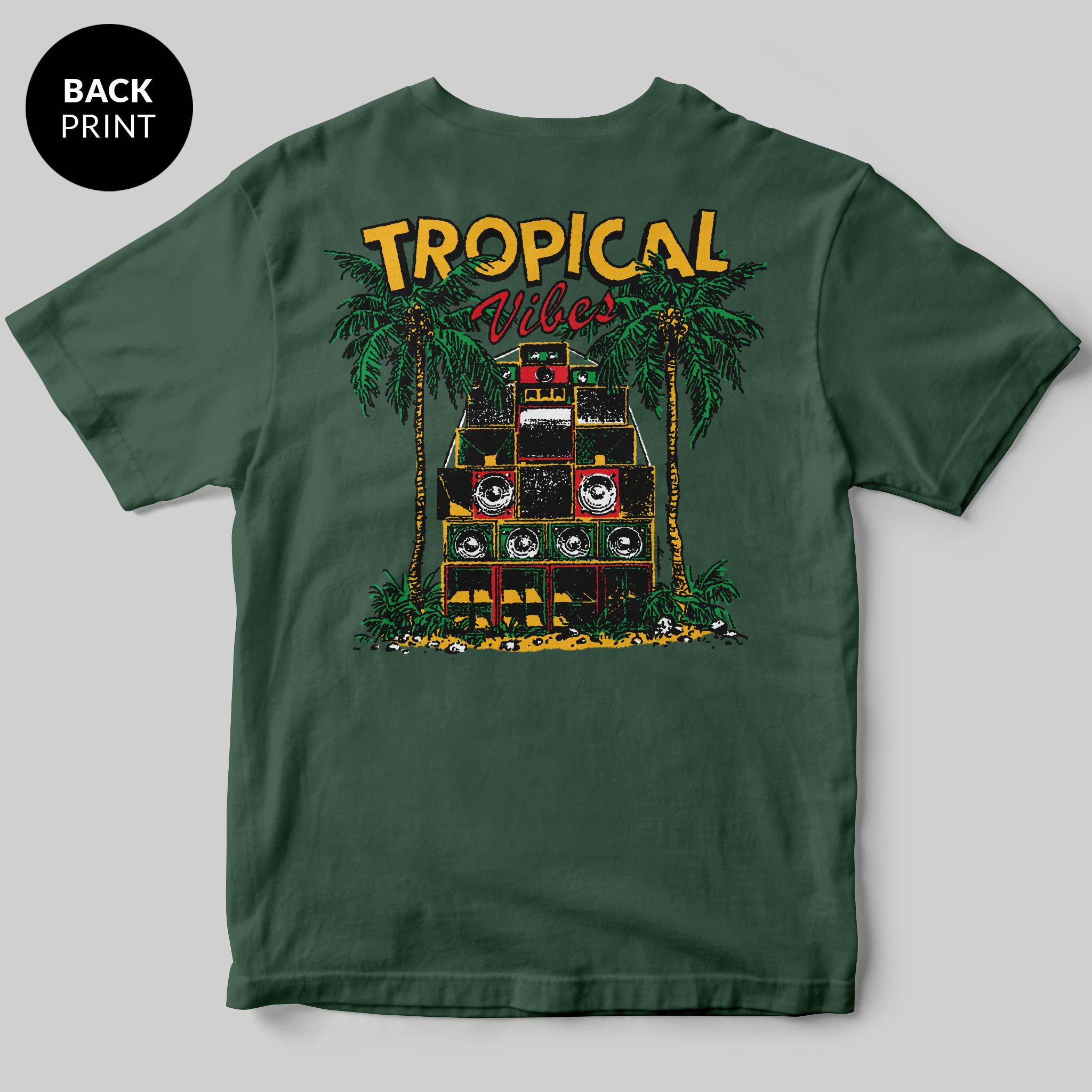 Tropical Vibes T-Shirt by Al Maodudi