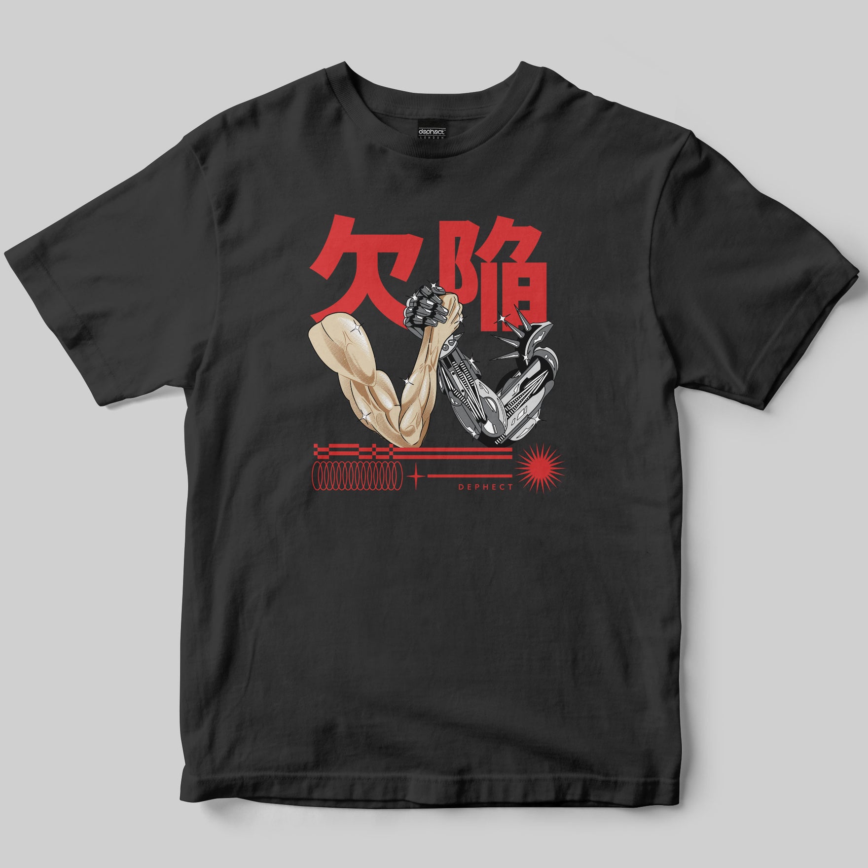 Battle T-Shirt / Charcoal / by Manuel Cetina