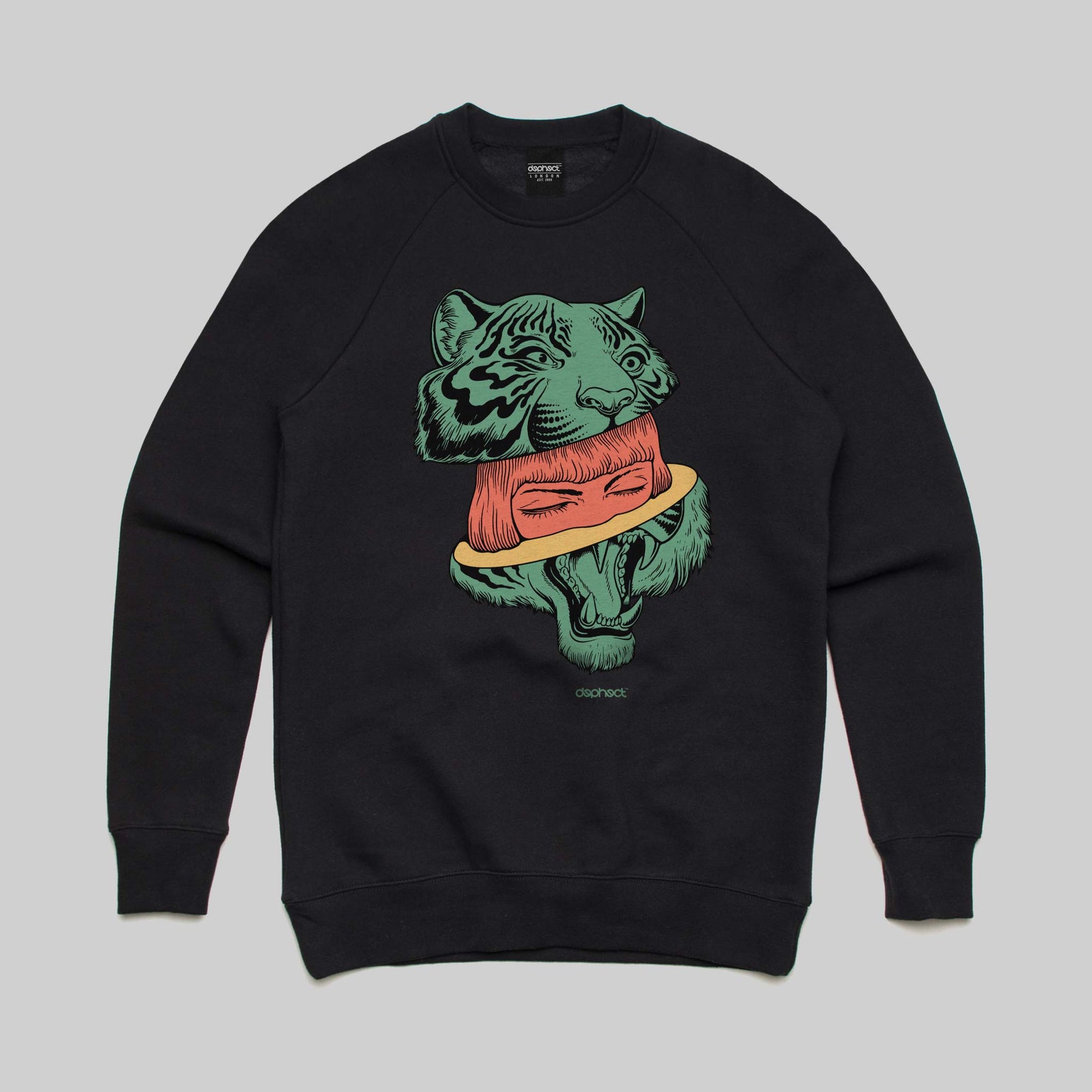 Calm Sweatshirt / Black / by Iain Macarthur
