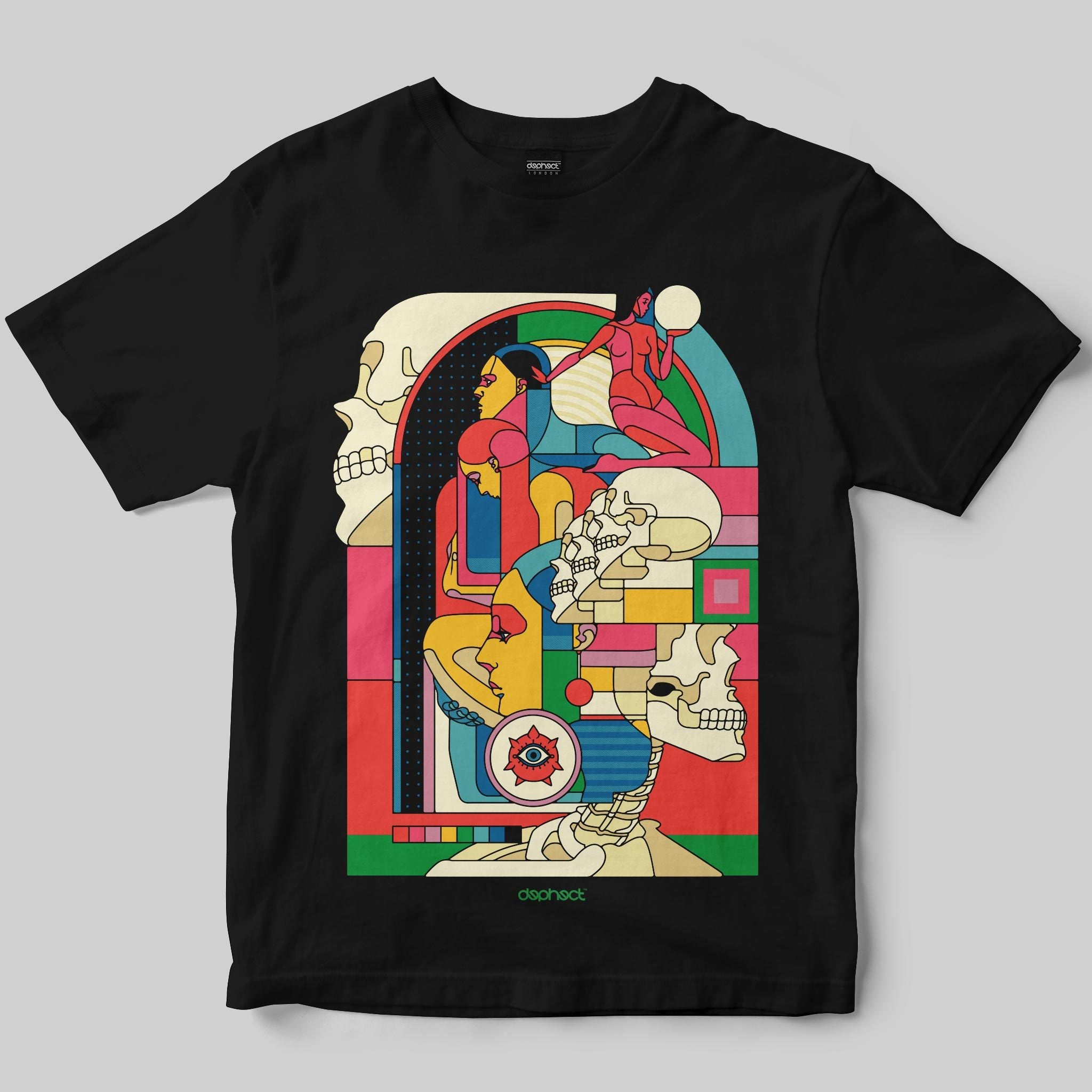 Life & Death T-Shirt / Black / by Raul Urias