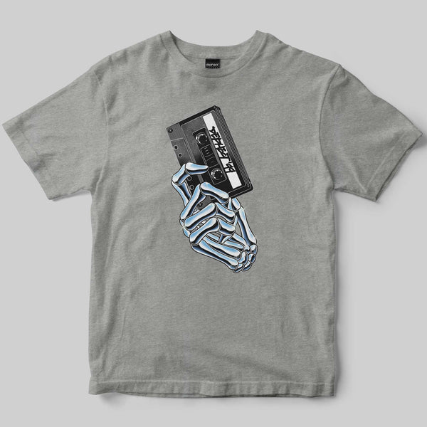 Taped T-Shirt / Heather Grey / by Heeey!