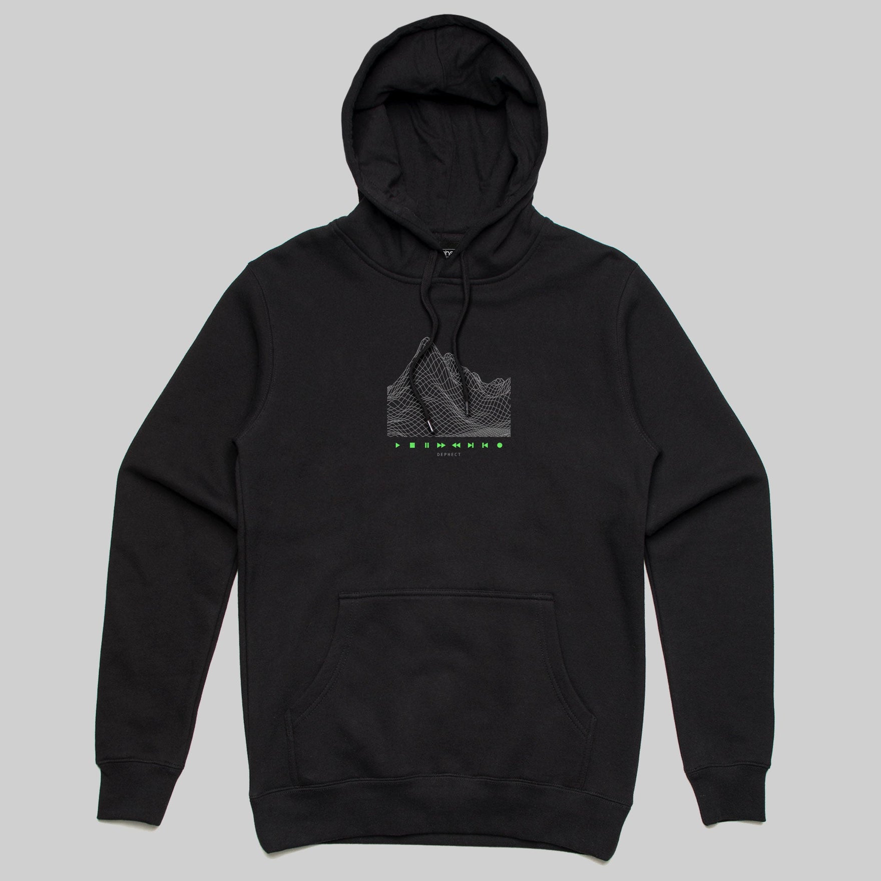 Terrain Hoody / Black / by Matt Drane