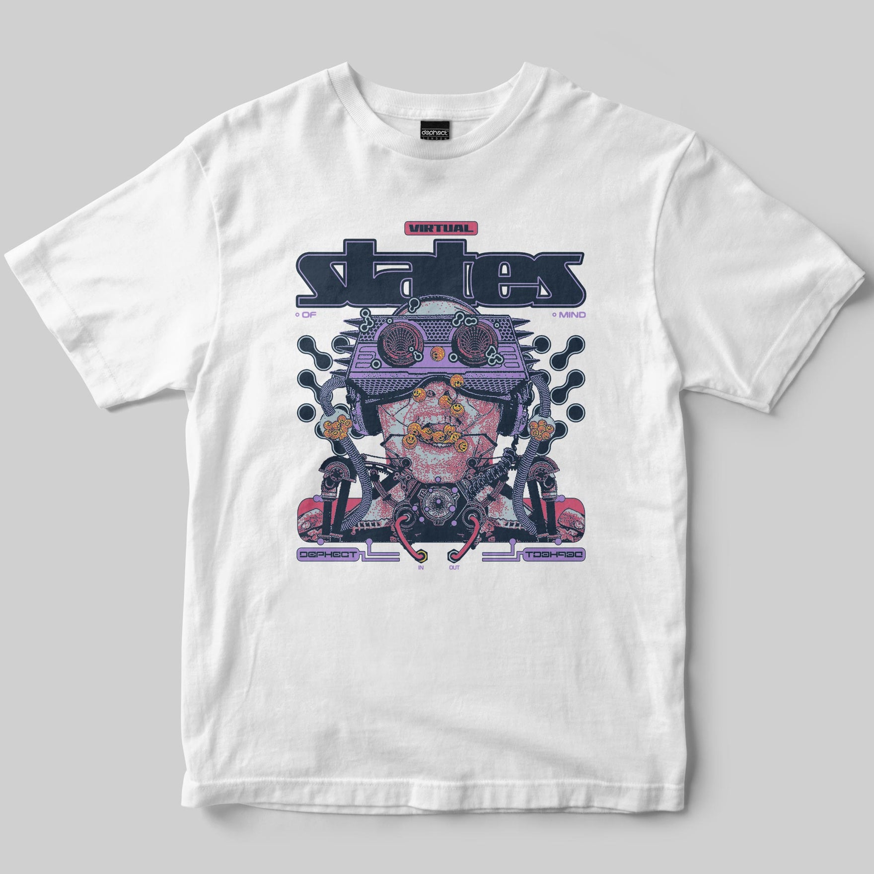 Virtual T-Shirt / White / by Aqid Handian