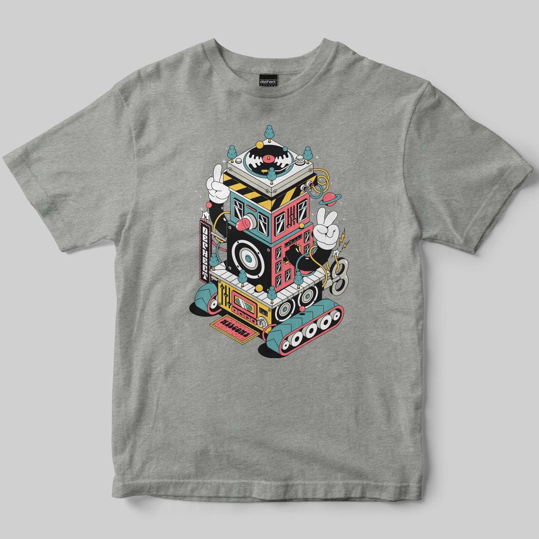 Welcome T-Shirt / Heather Grey / by Alejandro Parrilla