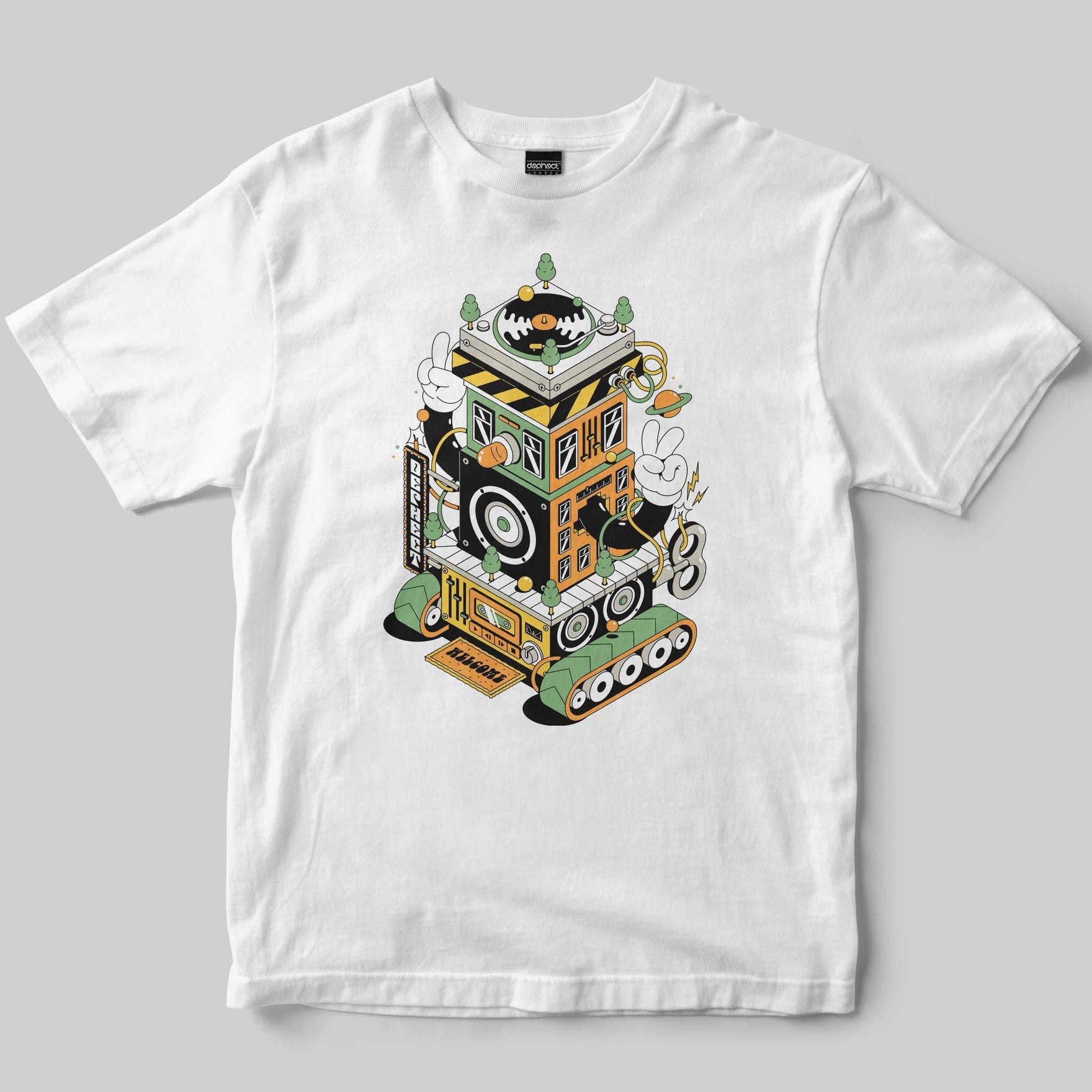 Welcome T-Shirt / White / by Alejandro Parrilla