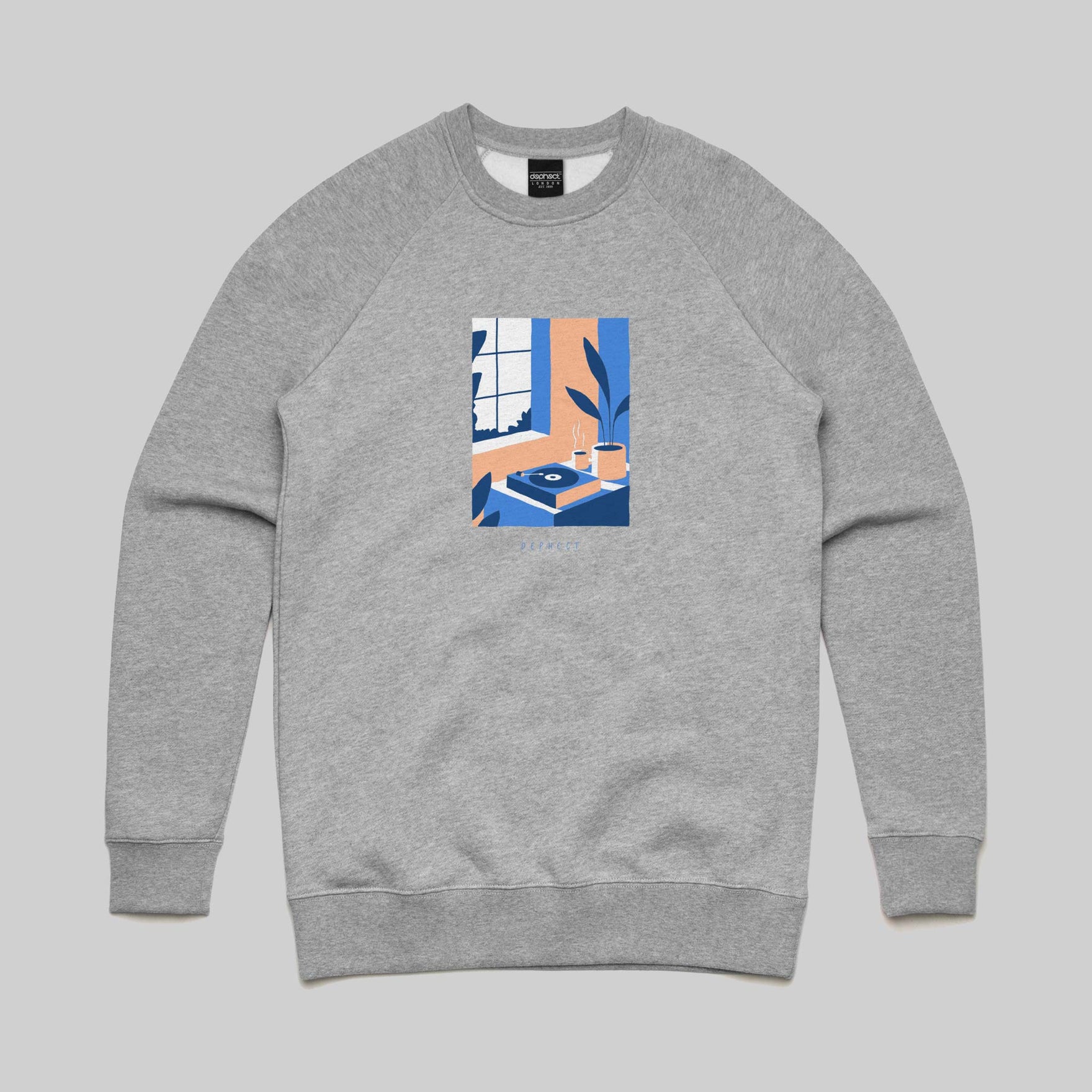 Window Sweatshirt / Heather Grey / by Miles Tewson