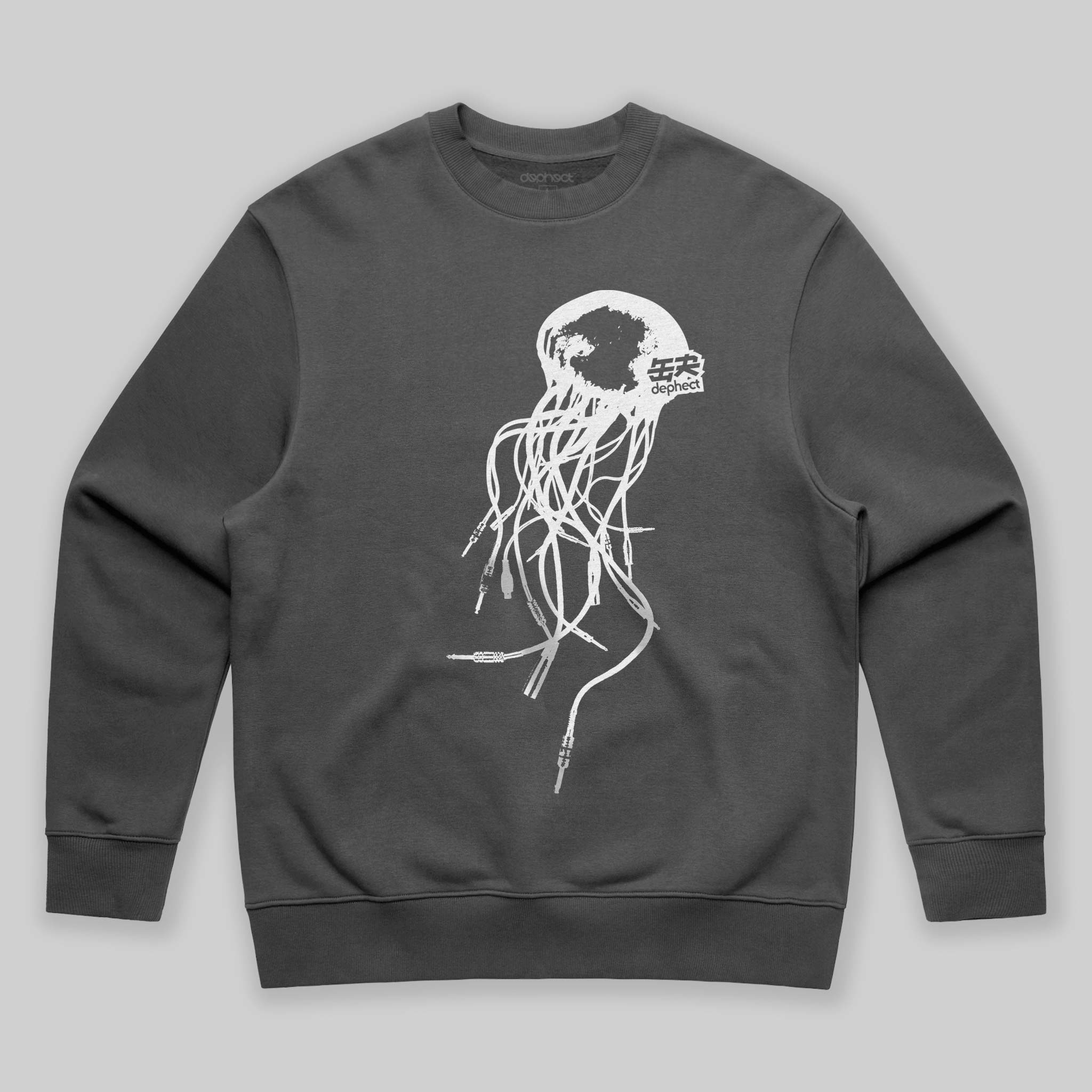 Audiofish Sweatshirt / Charcoal / by Keshone