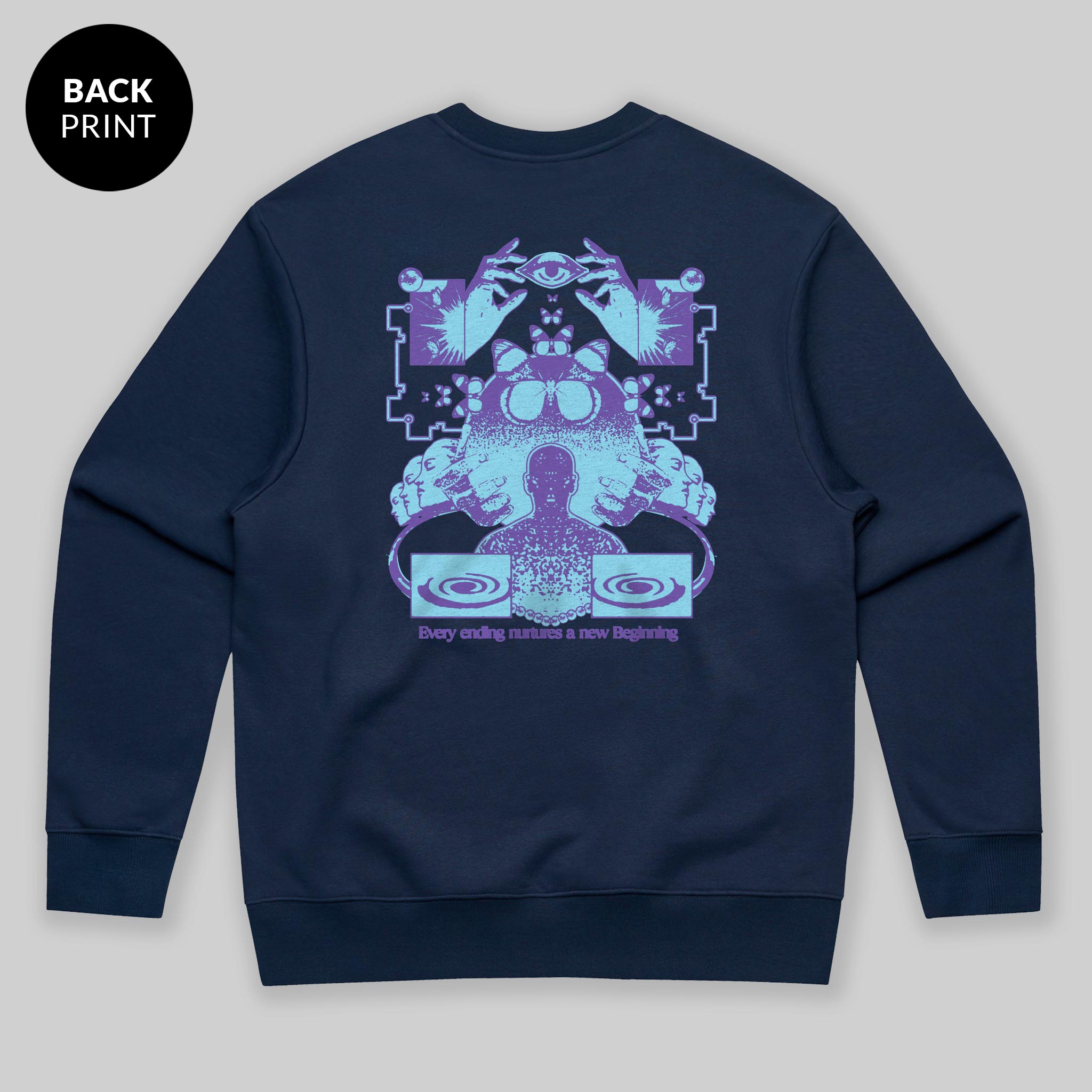 Beginning Sweatshirt by Dean Montecillo