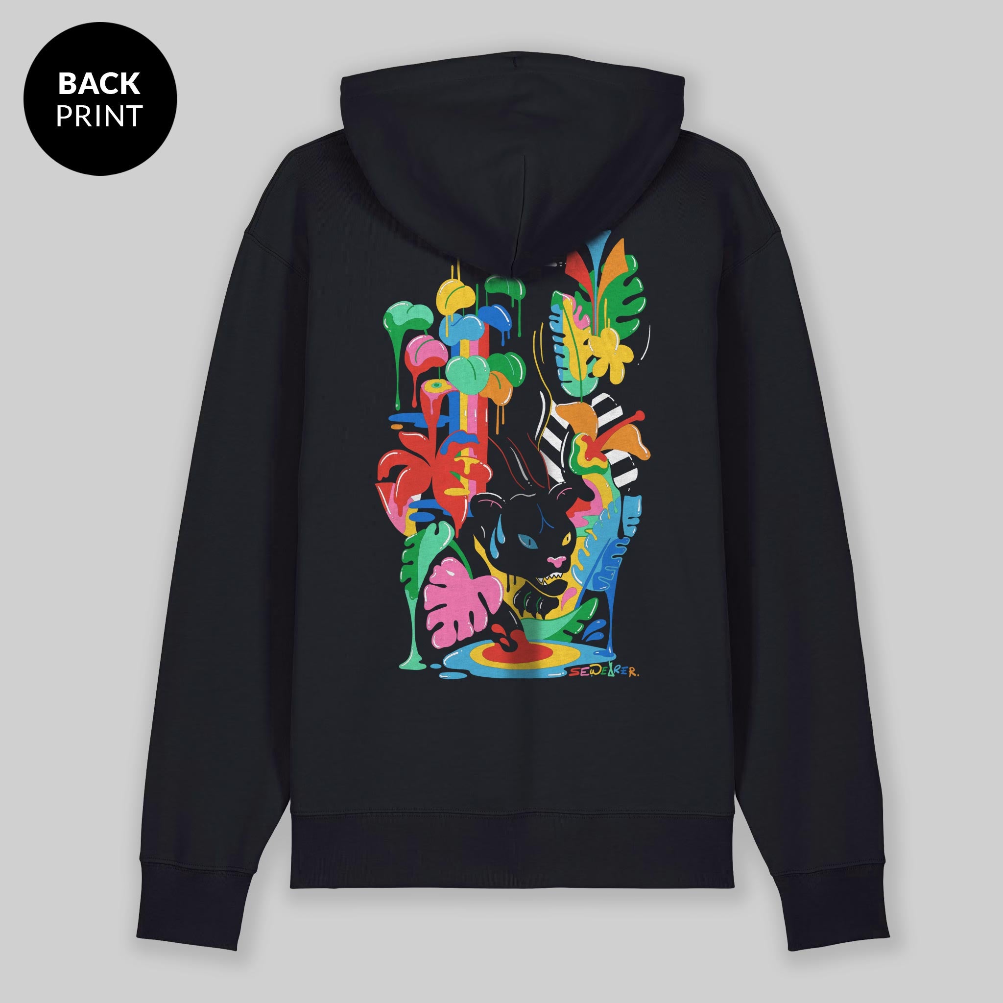 Black Panther Hoody by Sarah Wearer