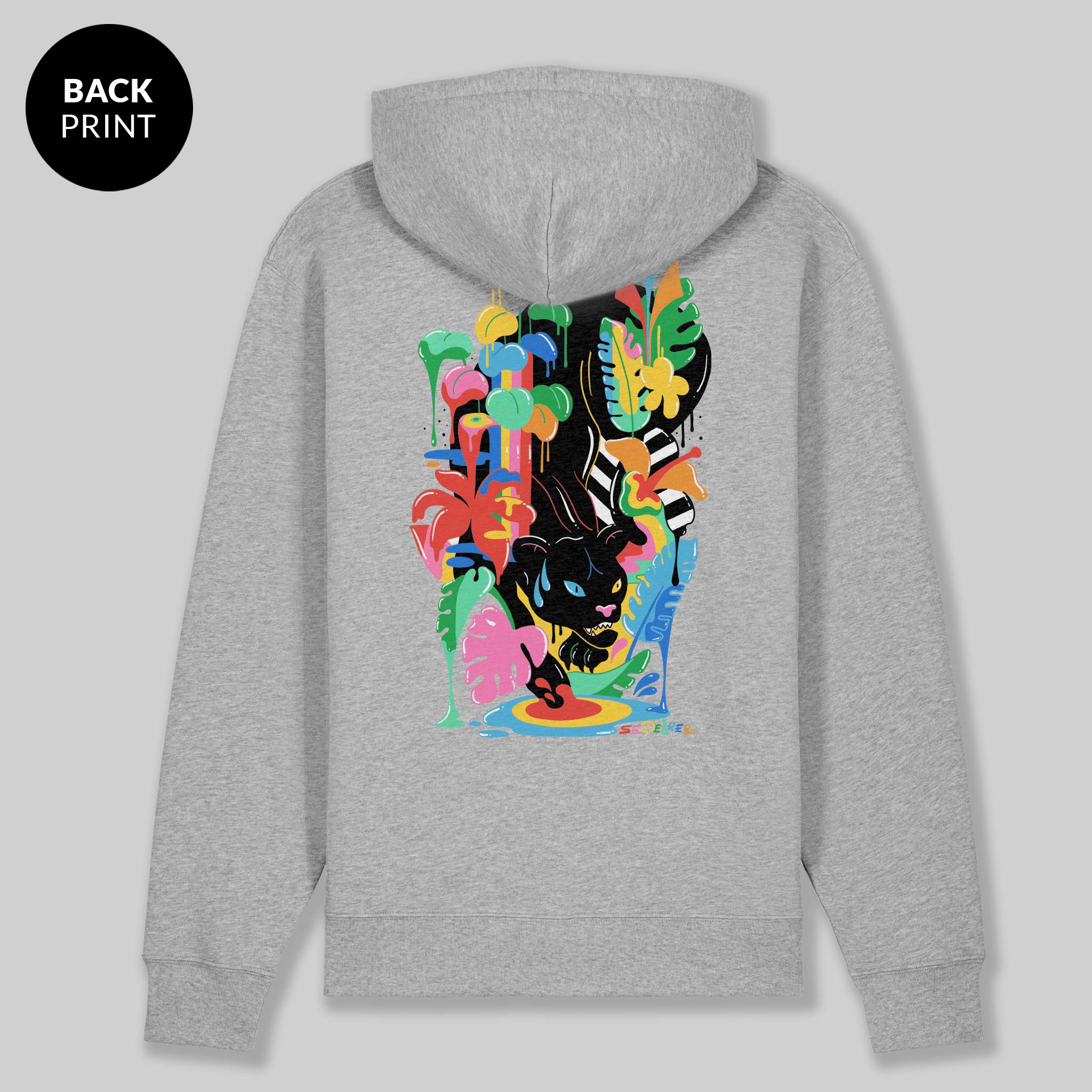 Black Panther Hoody by Sarah Wearer