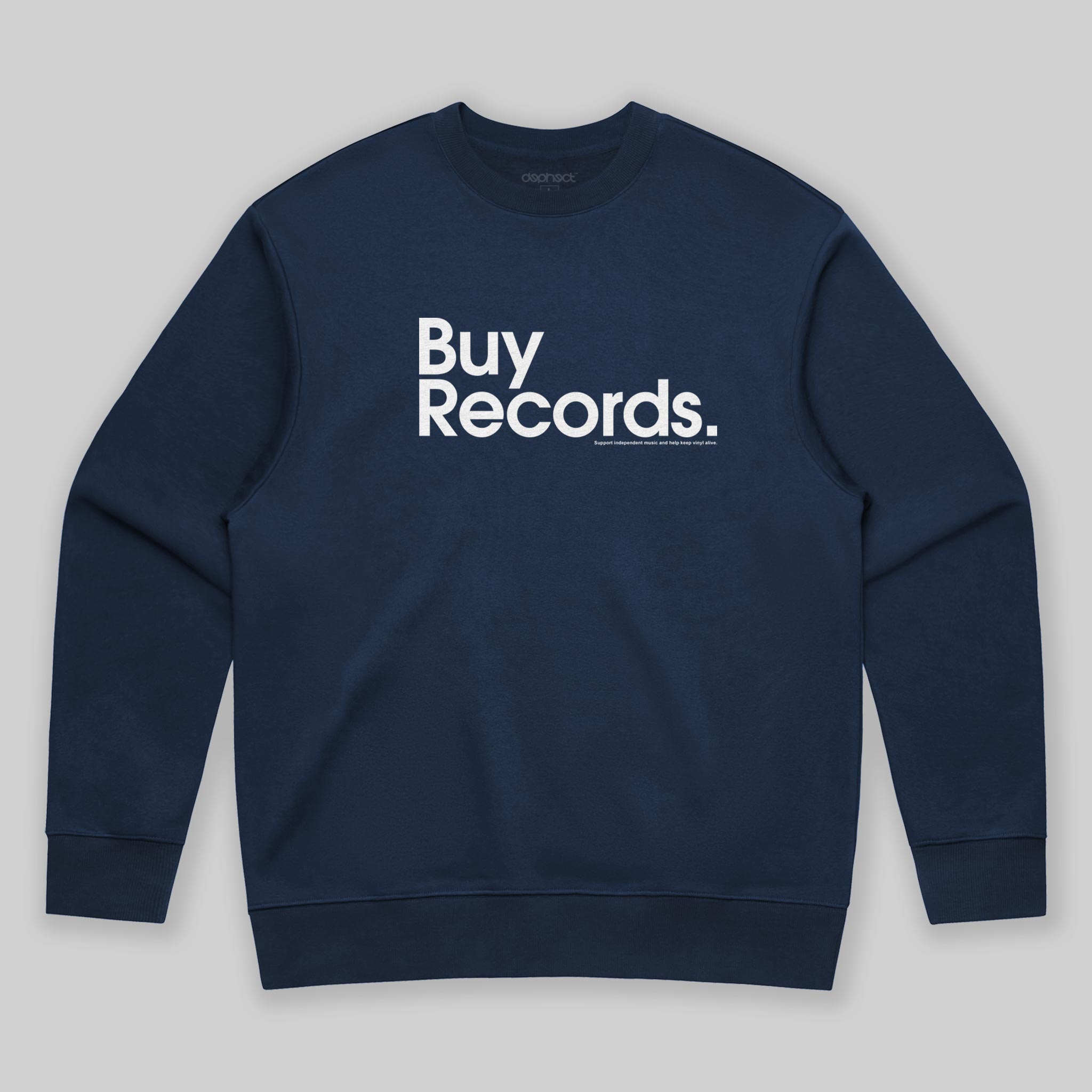 Buy Records Sweatshirt by Matt Drane