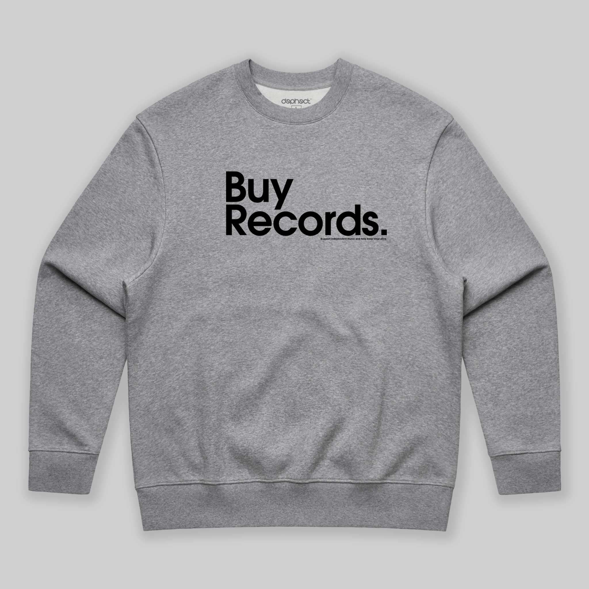 Buy Records Sweatshirt by Matt Drane