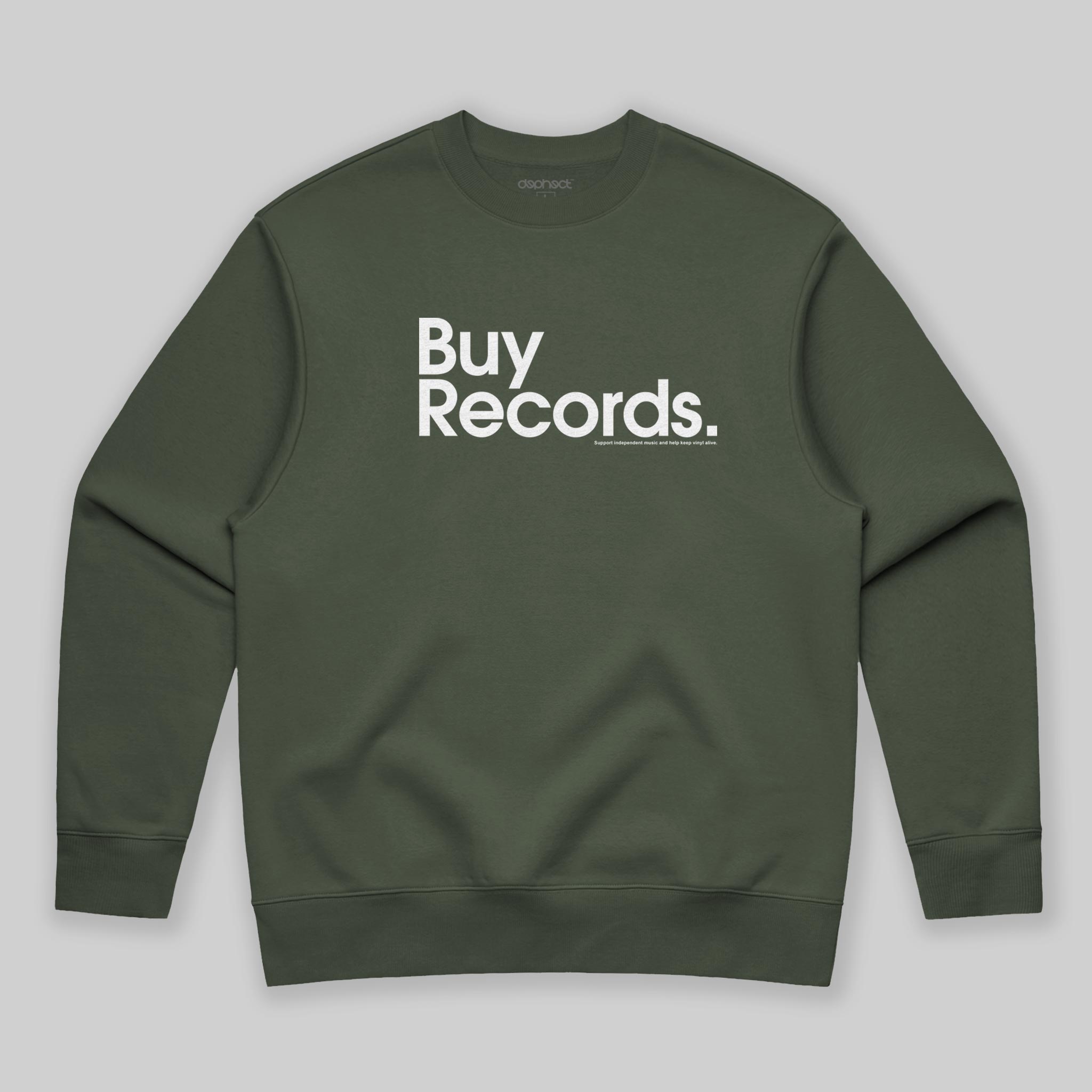 Buy Records Sweatshirt by Matt Drane