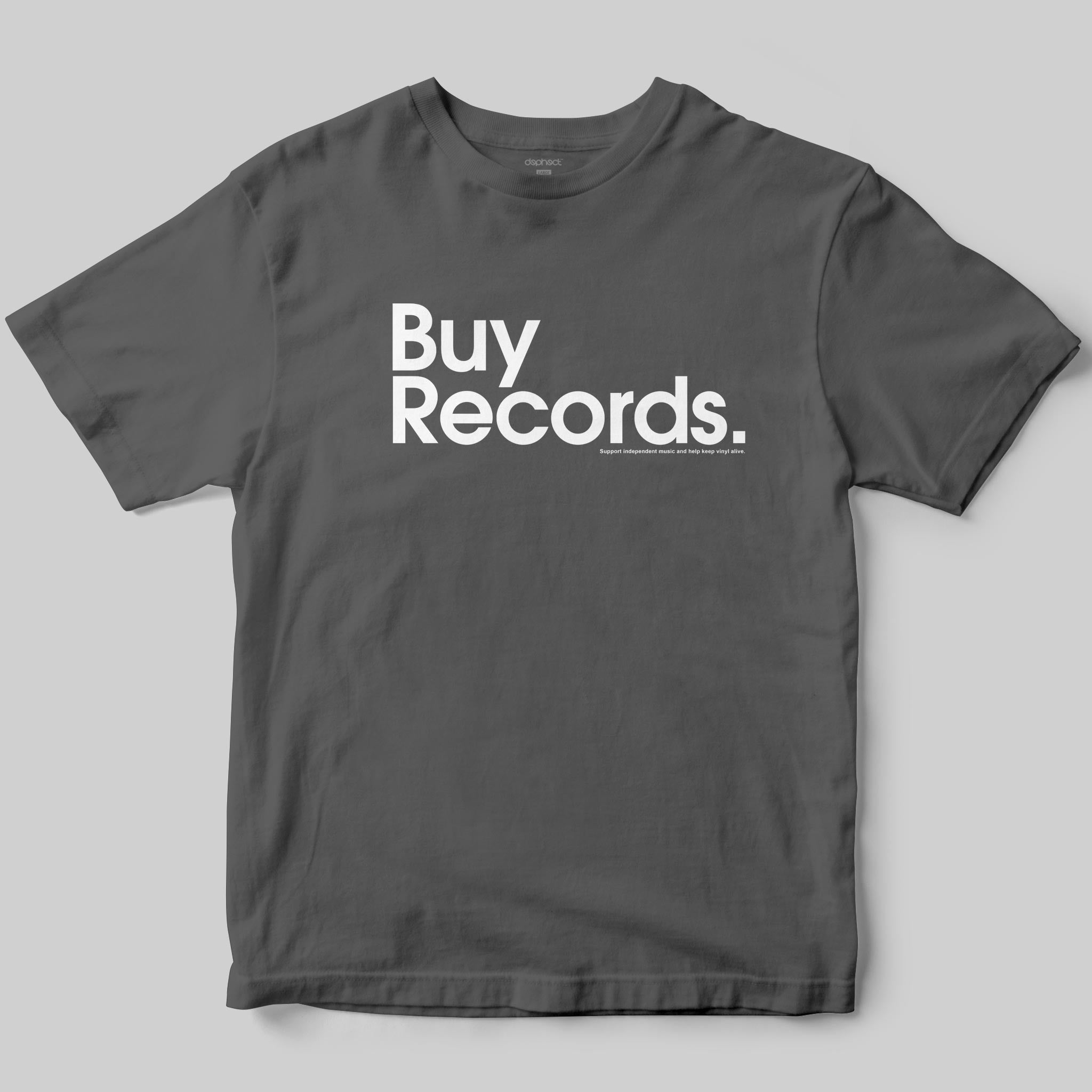 Buy Records T-Shirt by Matt Drane