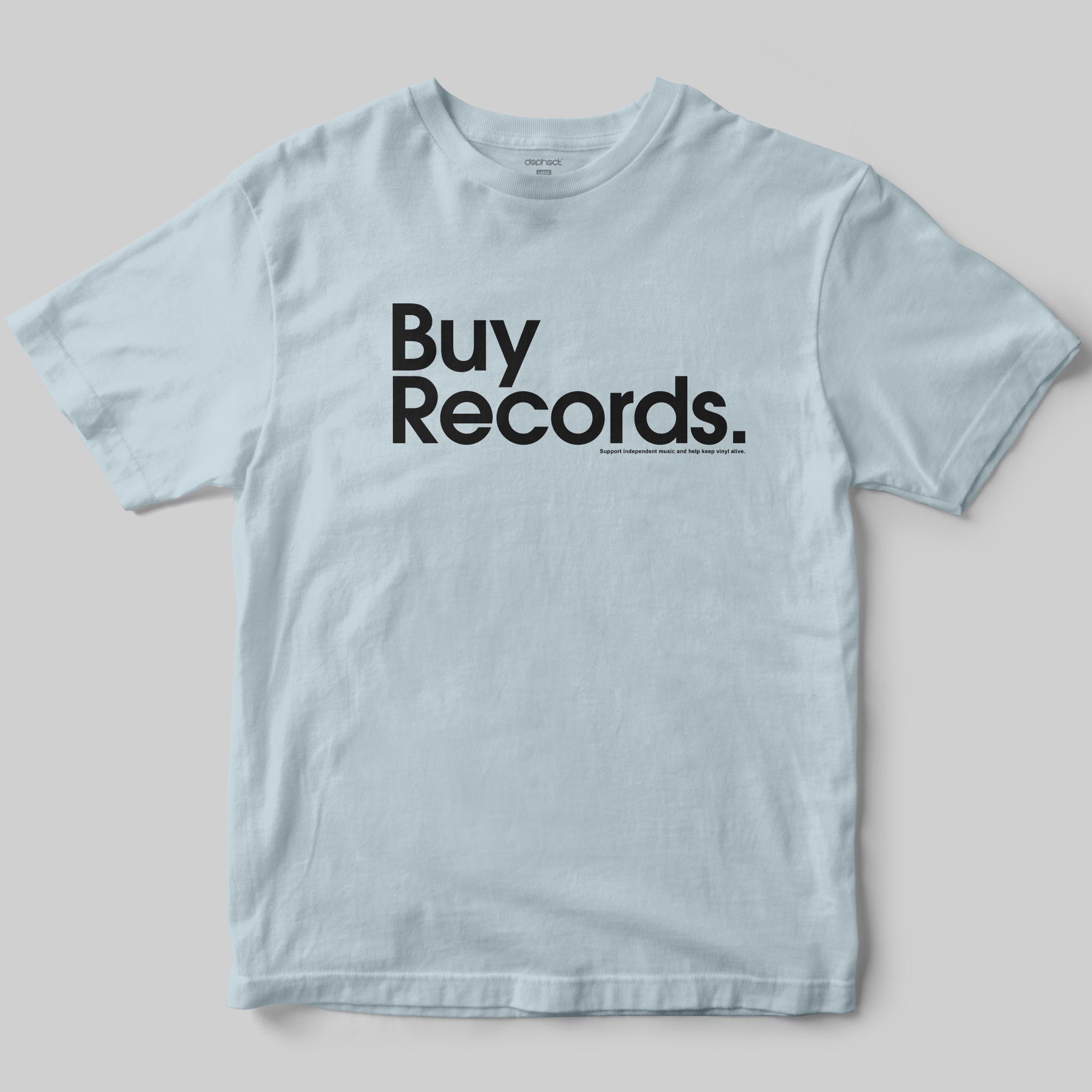 Buy Records T-Shirt by Matt Drane