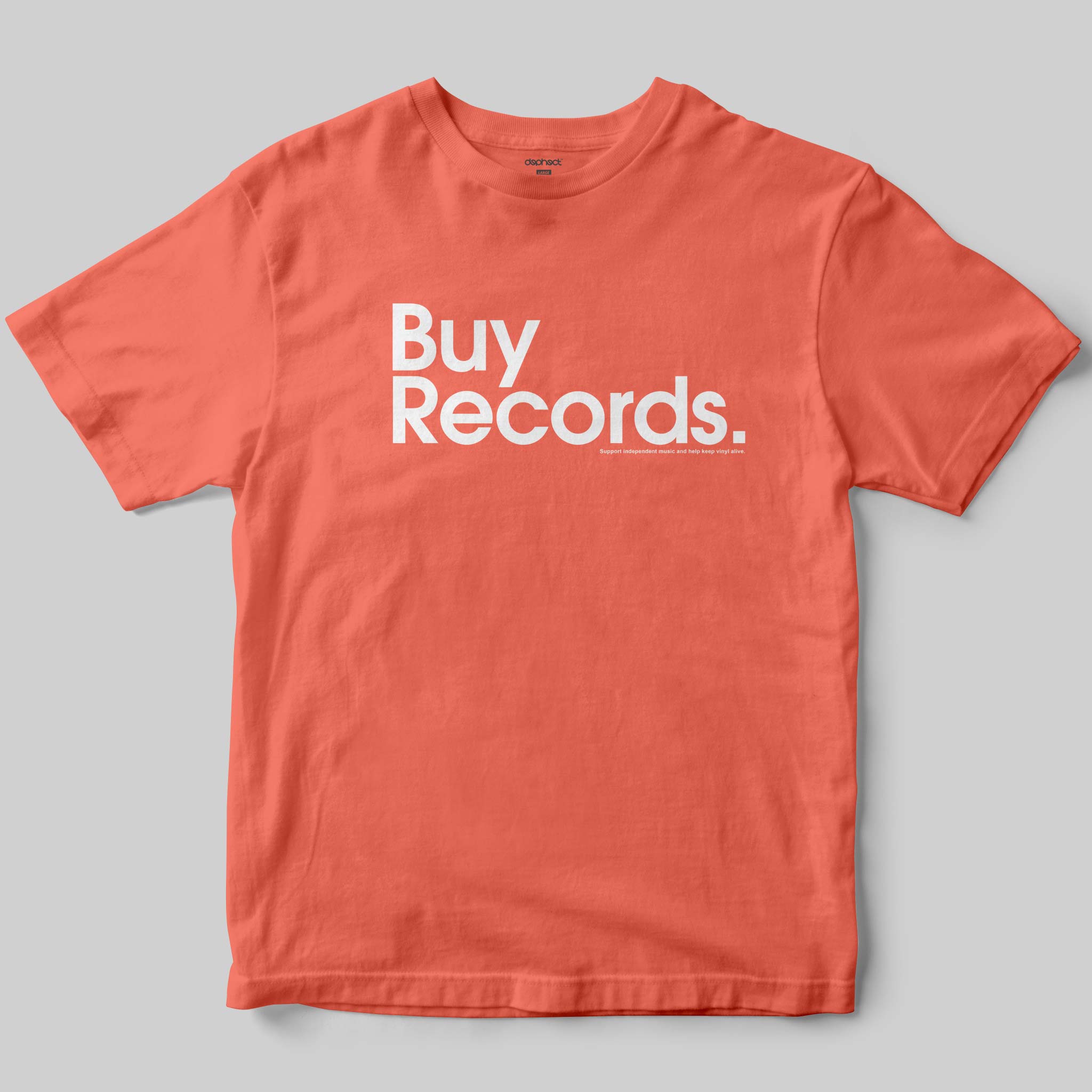 Buy Records T-Shirt by Matt Drane